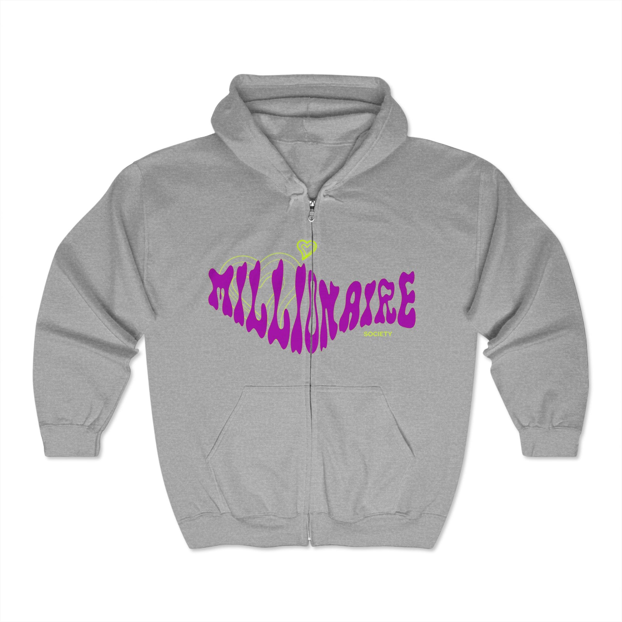 ALTRUISM Full Zip Hooded Sweatshirt