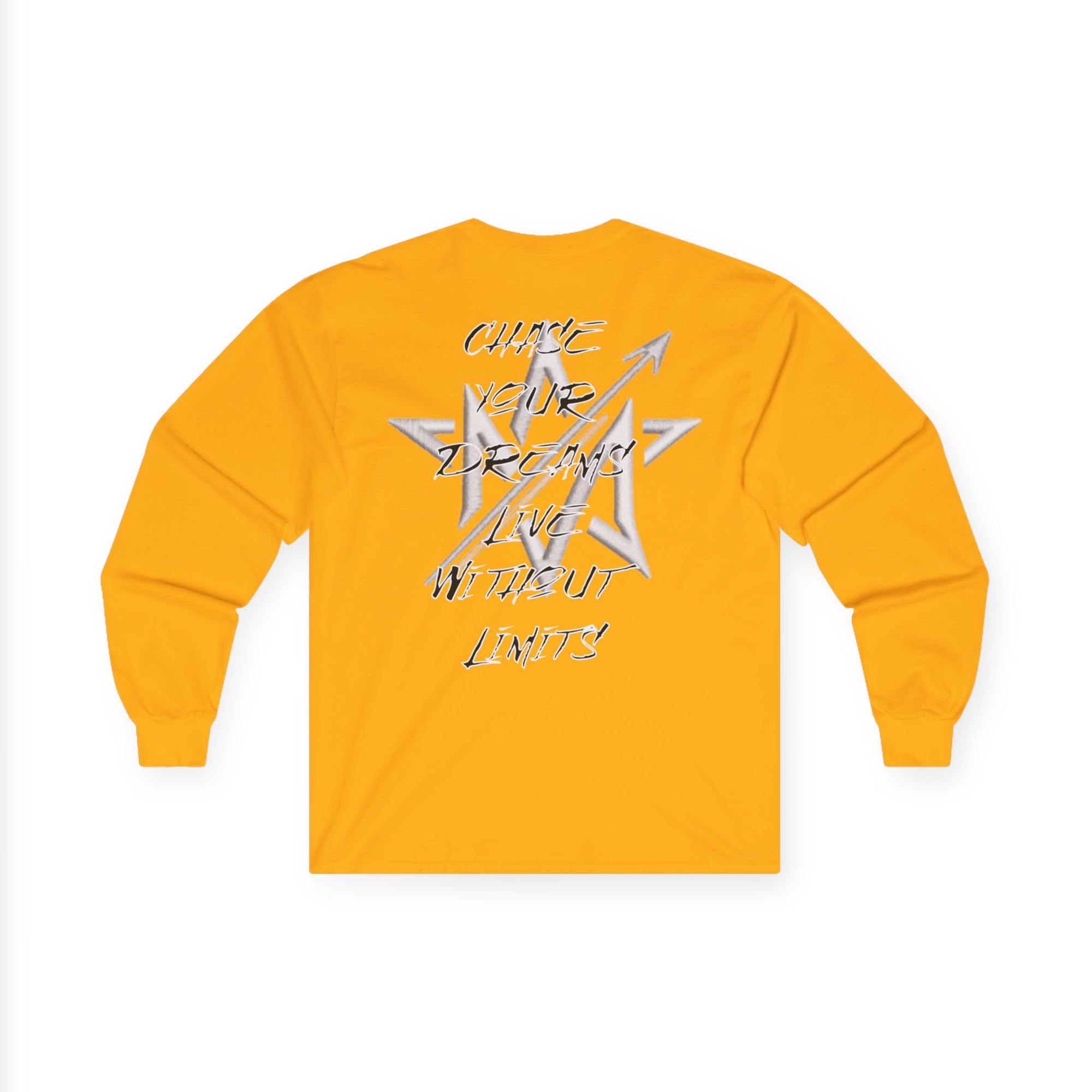 CHASE YOUR DREAMS Cotton Long Sleeve Tee