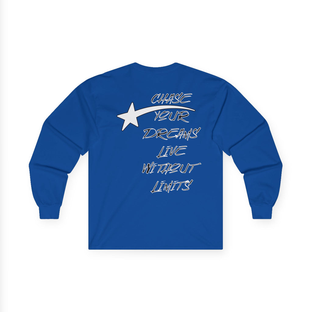 CHASE YOUR DREAMS Cotton Long Sleeve Tee