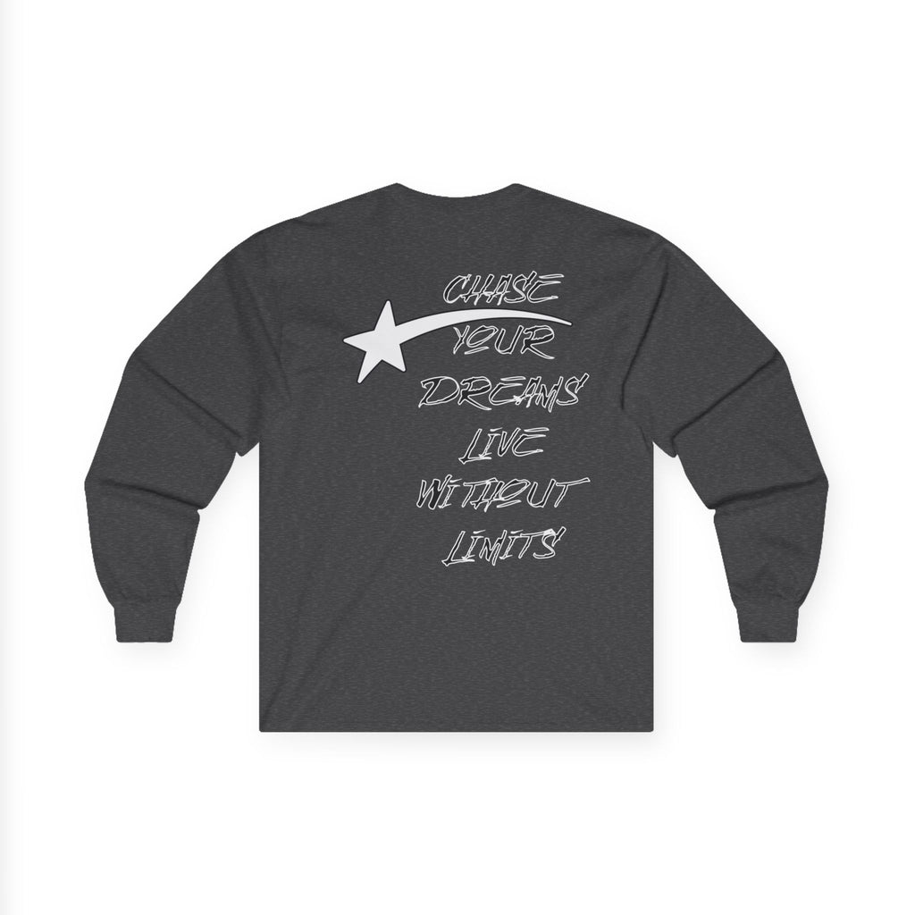 CHASE YOUR DREAMS Cotton Long Sleeve Tee