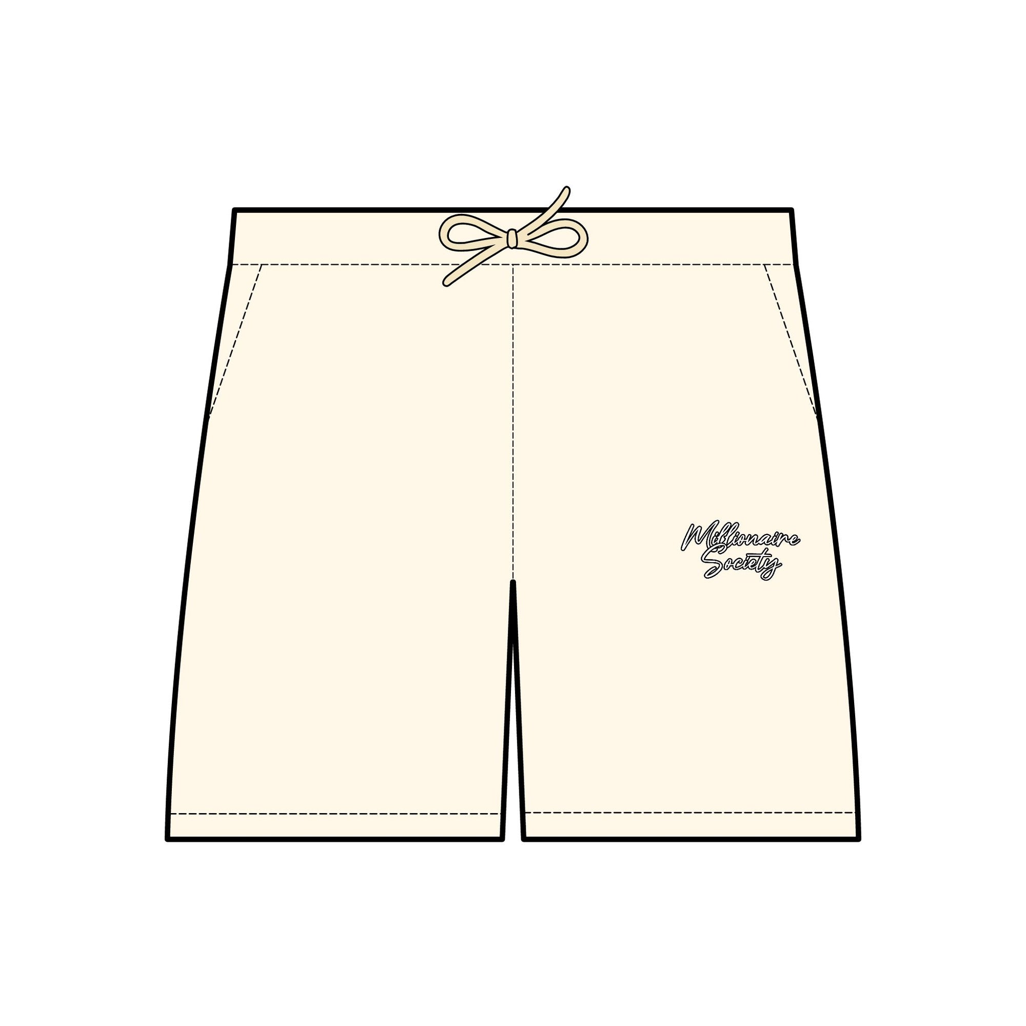 MILLIONAIRE Lightweight Fleece Sweat Shorts