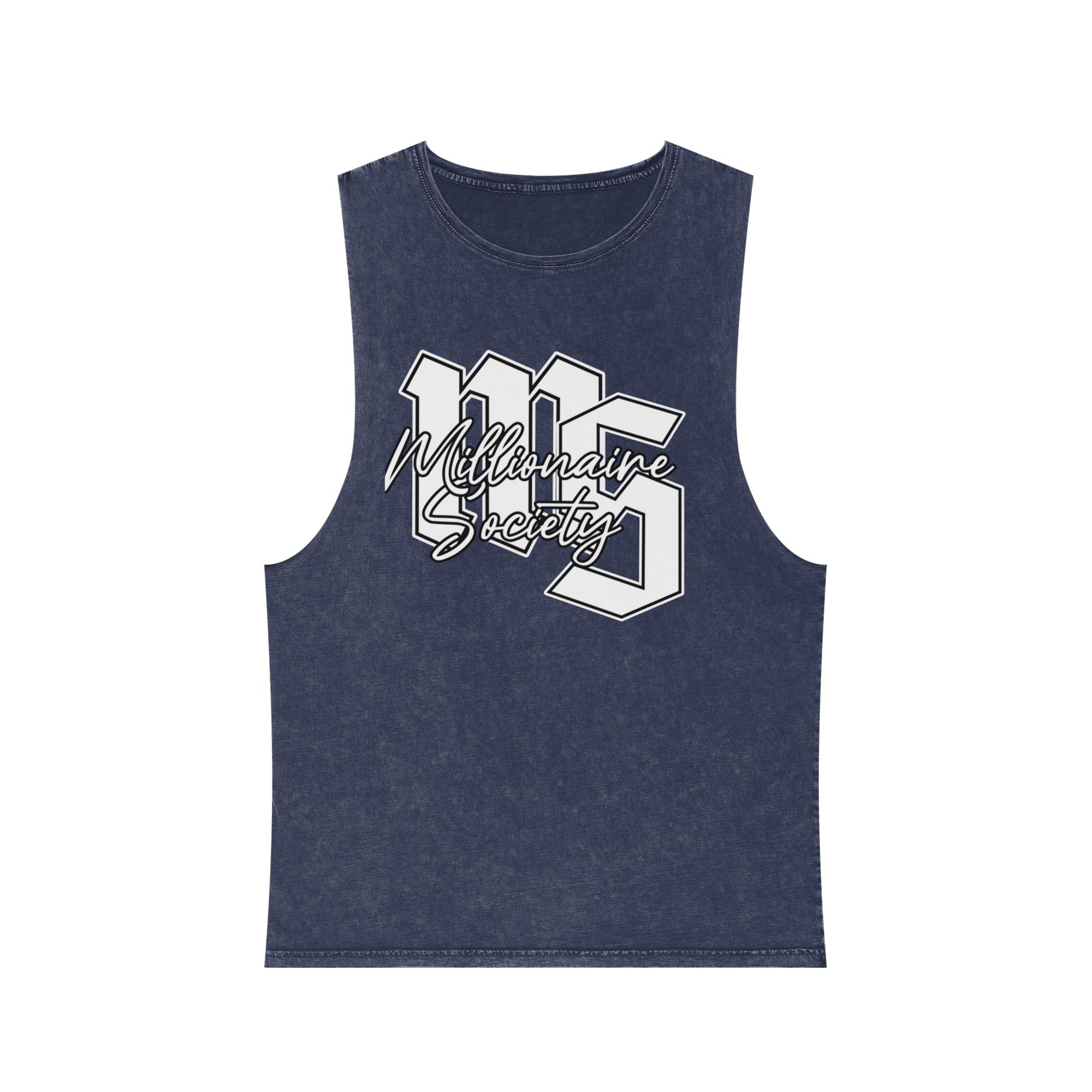 MILLIONAIRE Stonewash Tank Top