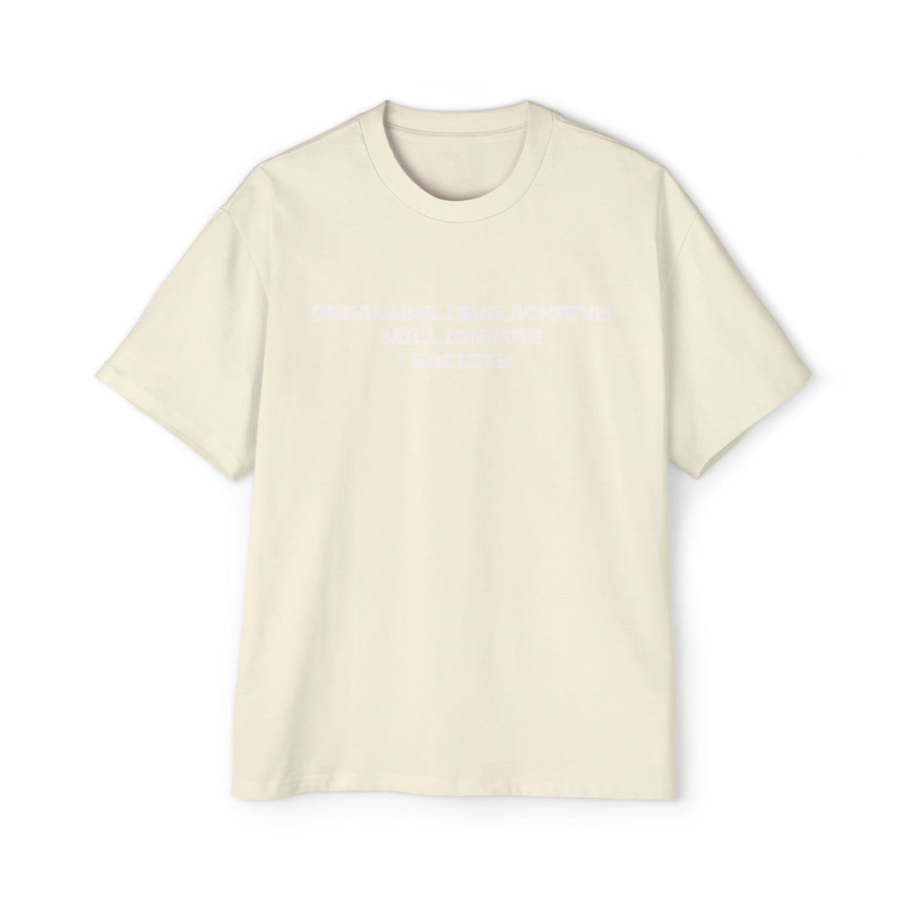Dream Big Oversized Tee - Millionaire Society Graphic T-Shirt