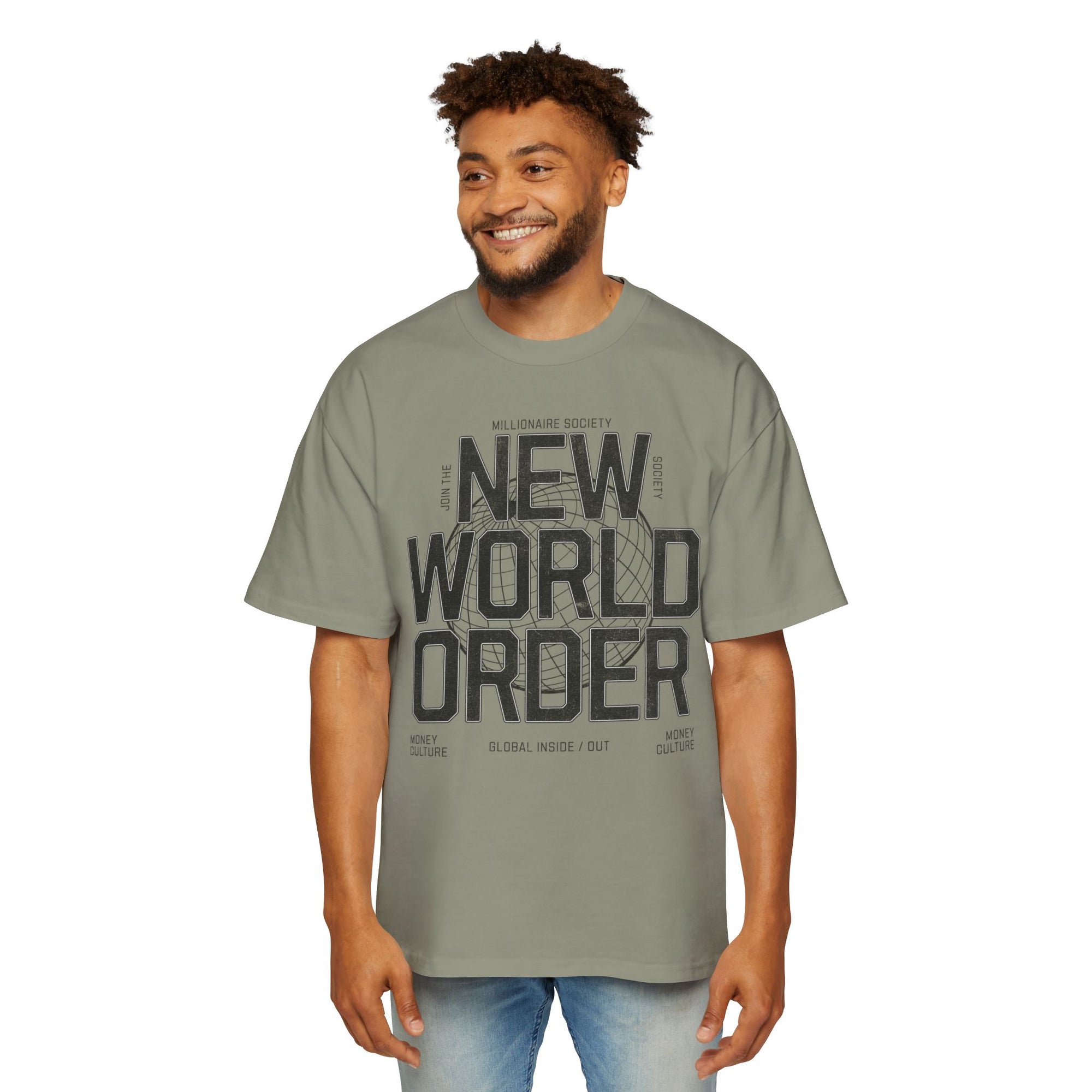 NEW WORLD Heavy Oversized Tee