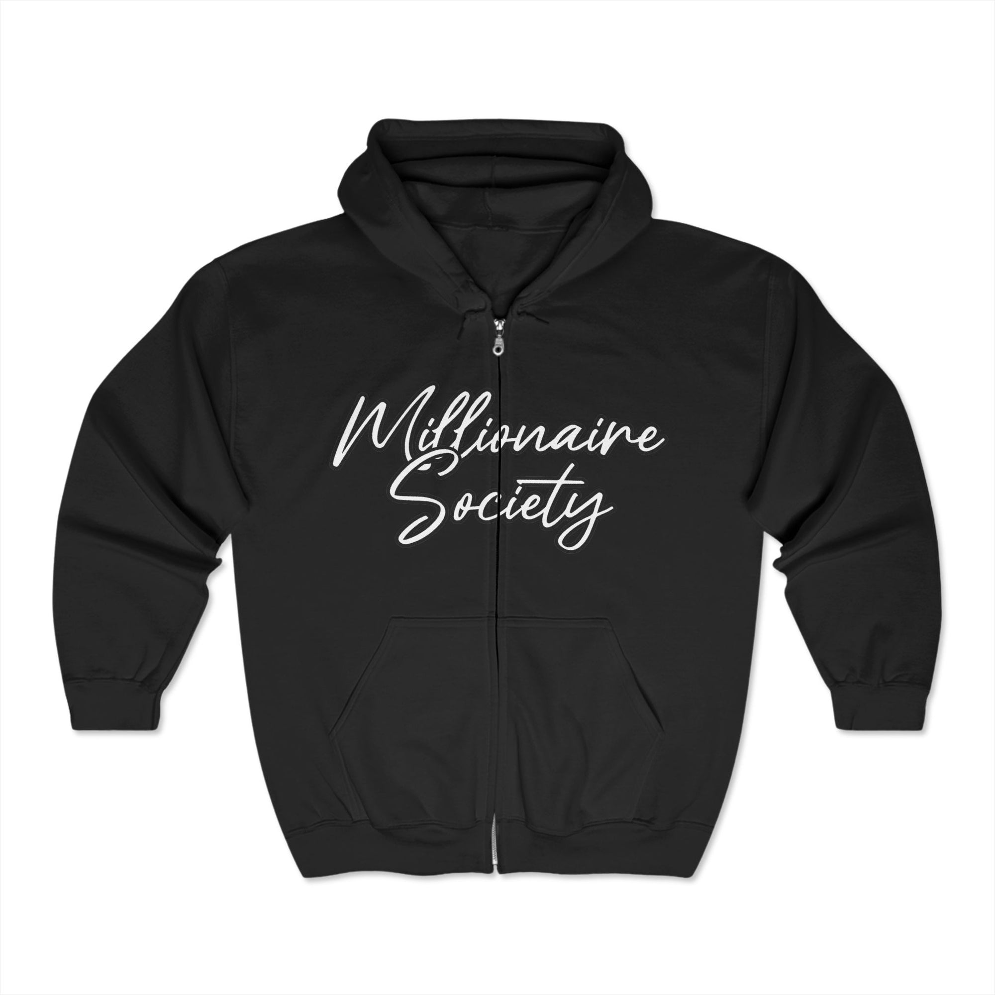 MILLIONAIRE Full Zip Hooded Sweatshirt
