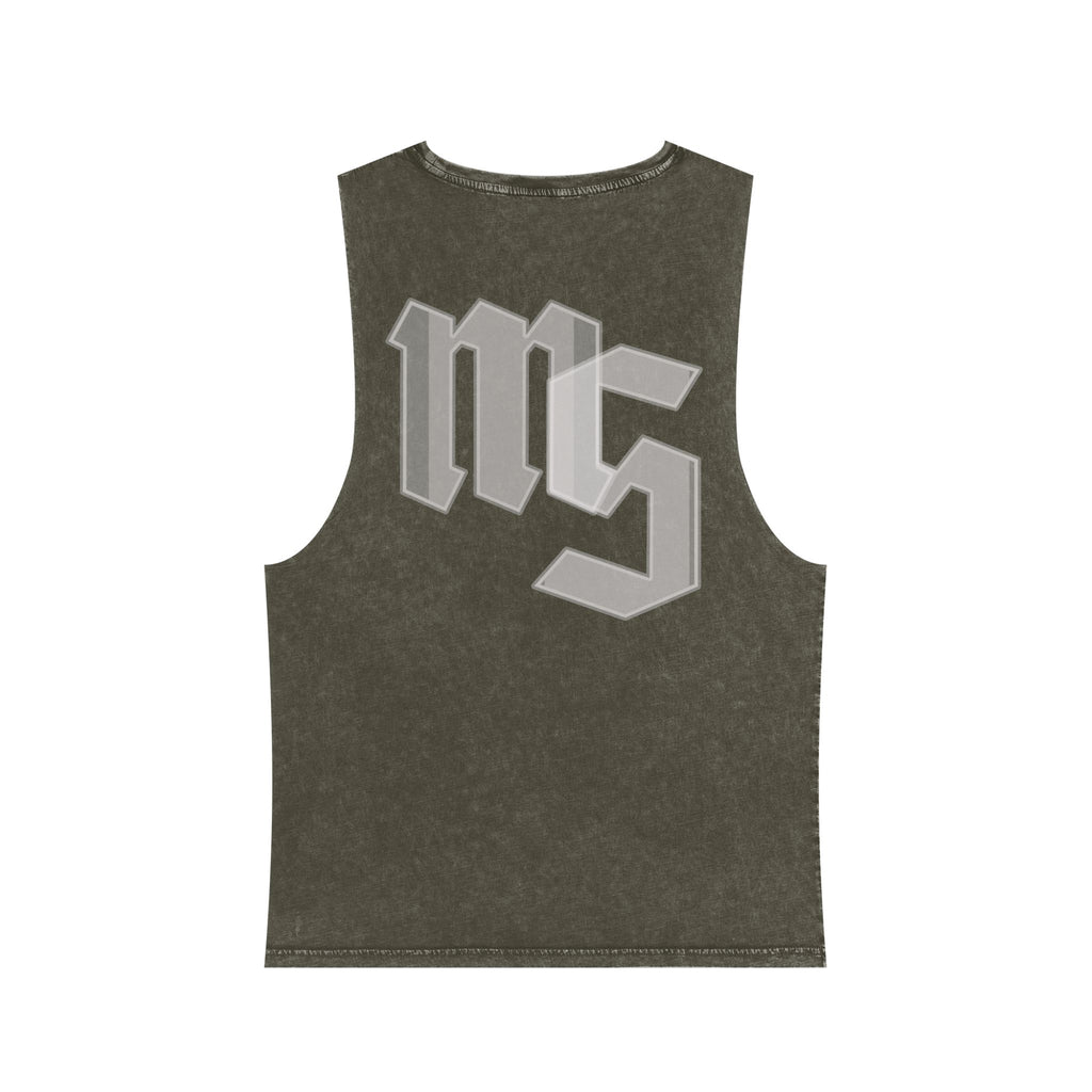 'Millionaire' Unisex Stonewash Tank Top