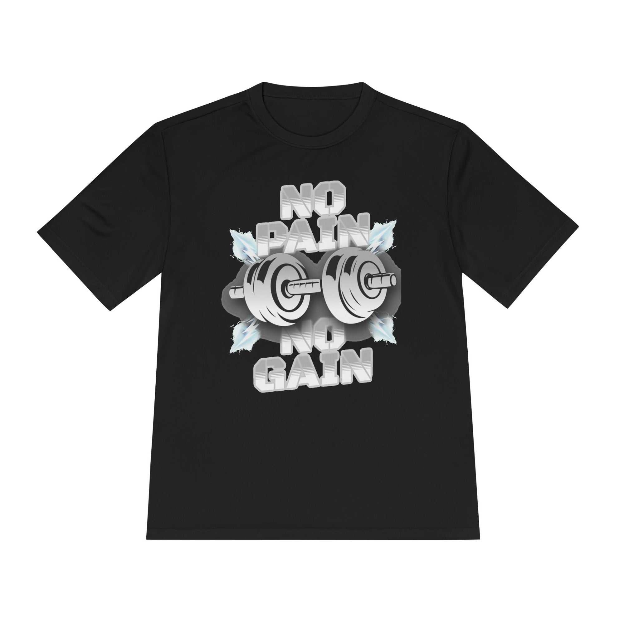 NO PAIN NO GAIN Unisex Moisture Wicking Tee