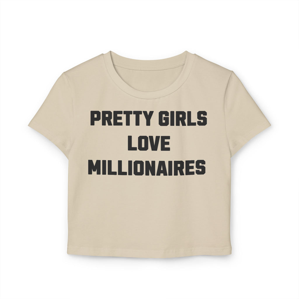PRETTY GIRLS Women's Baby Tee
