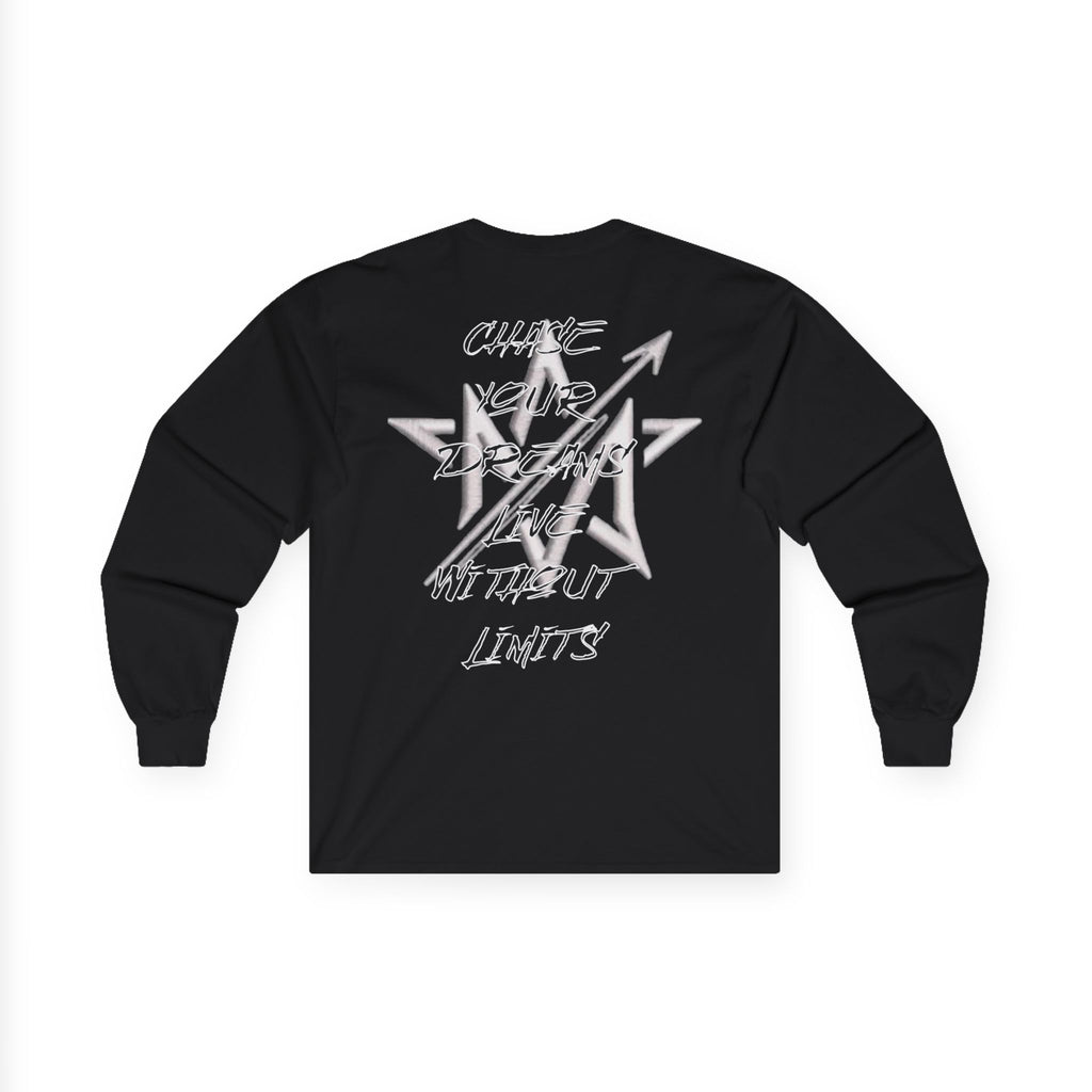 CHASE YOUR DREAMS Cotton Long Sleeve Tee