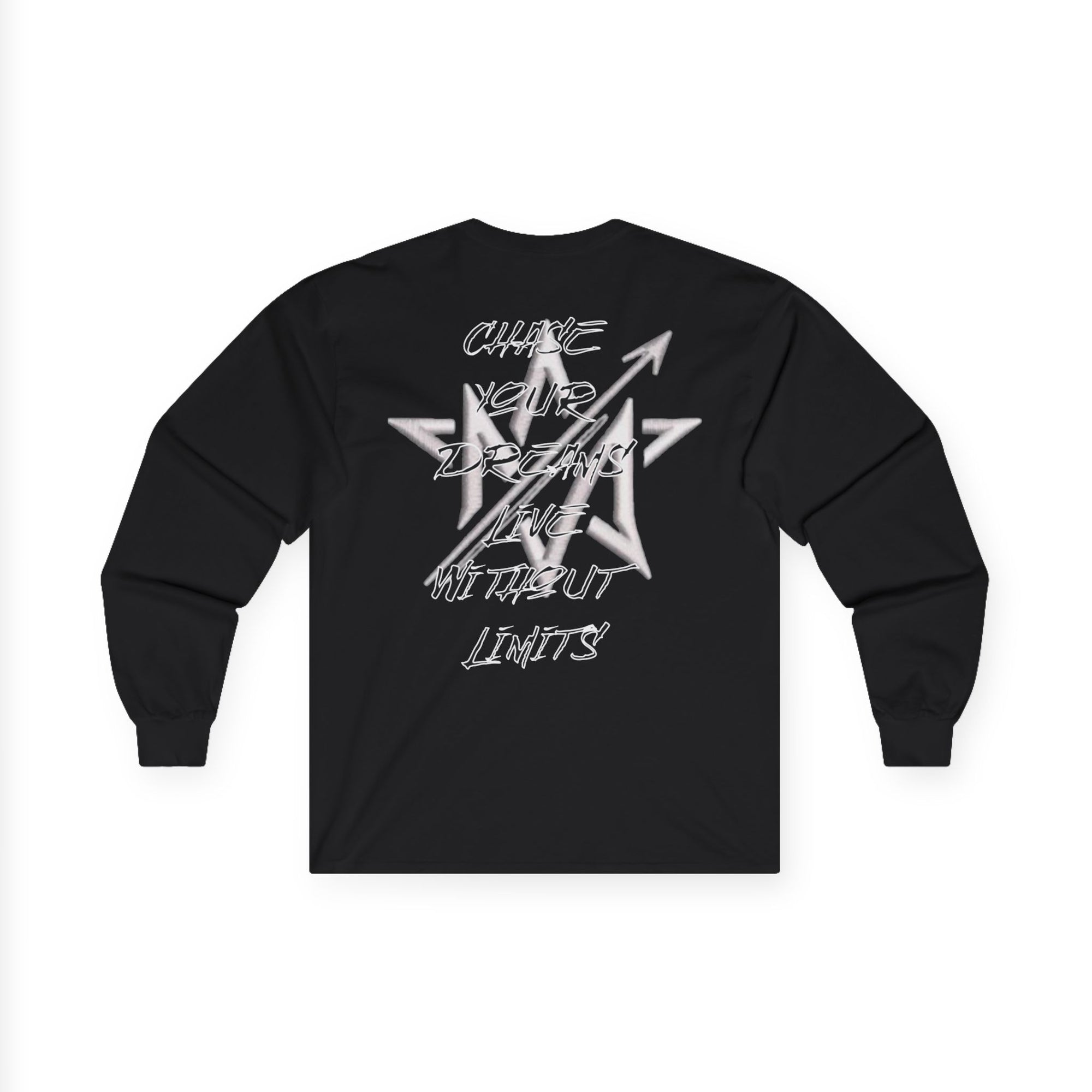 CHASE YOUR DREAMS Cotton Long Sleeve Tee