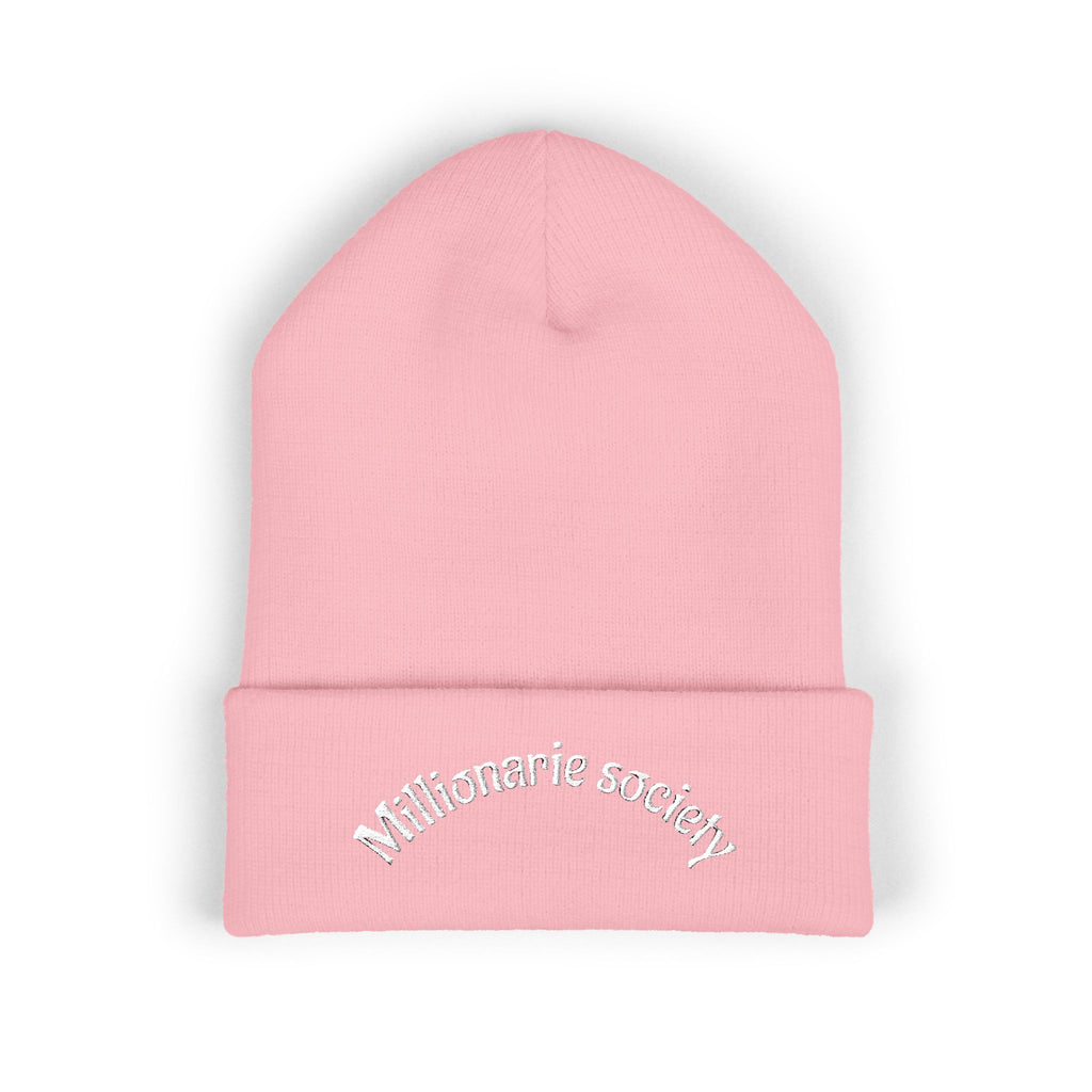 Embroidered Cuffed Beanie