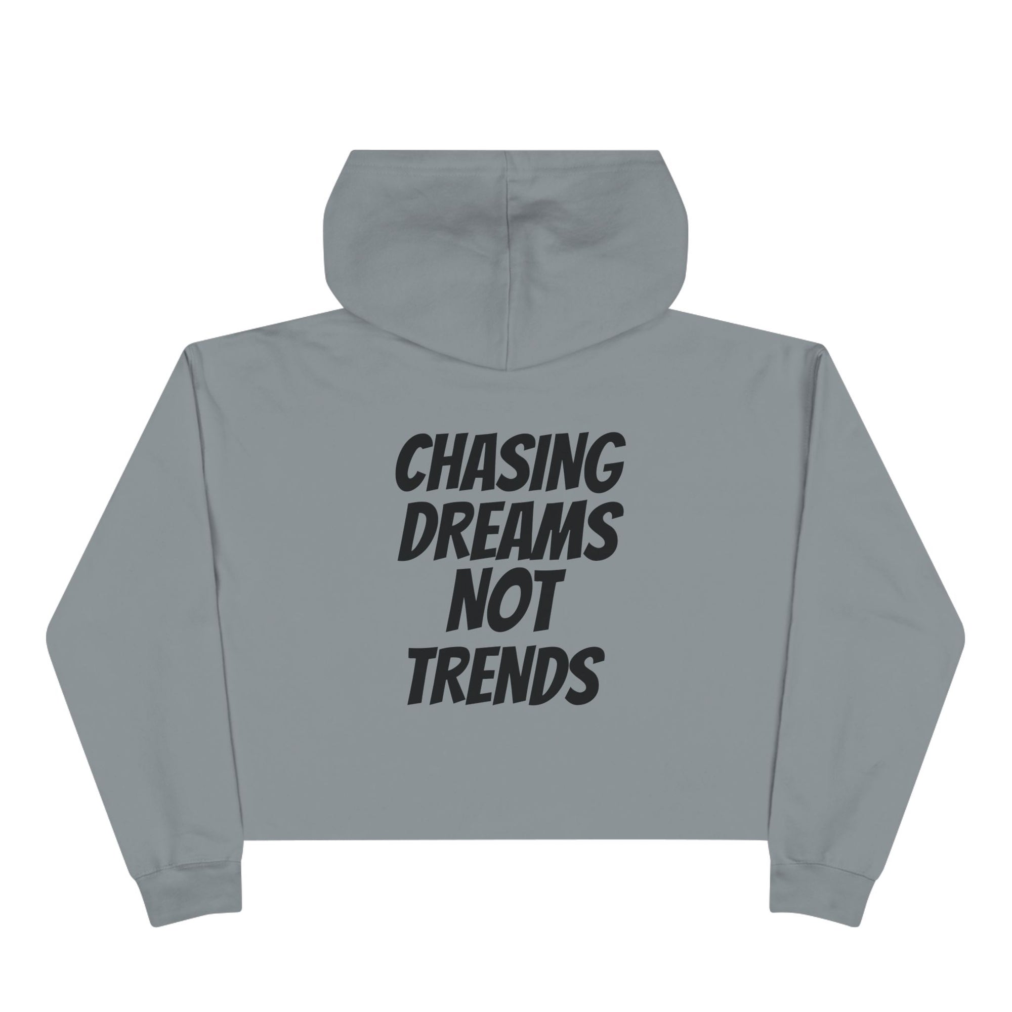 CHASING DREAMS Crop Hoodie