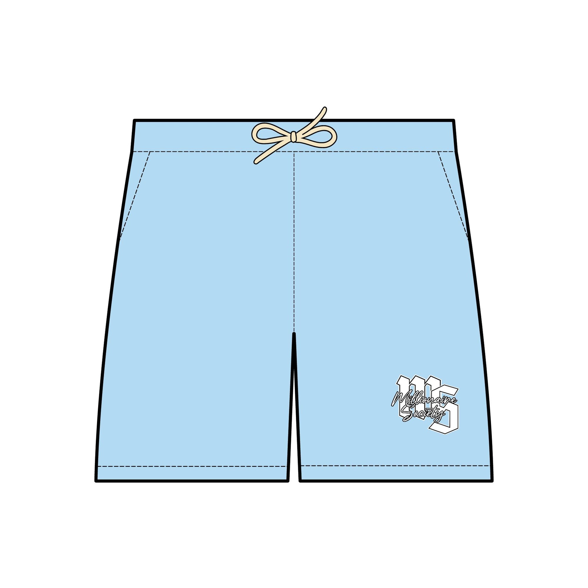 MILLIONAIRE Lightweight Fleece Sweat Shorts