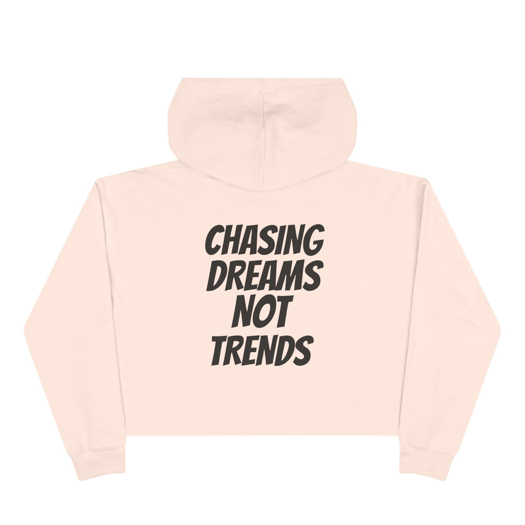 CHASING DREAMS Crop Hoodie