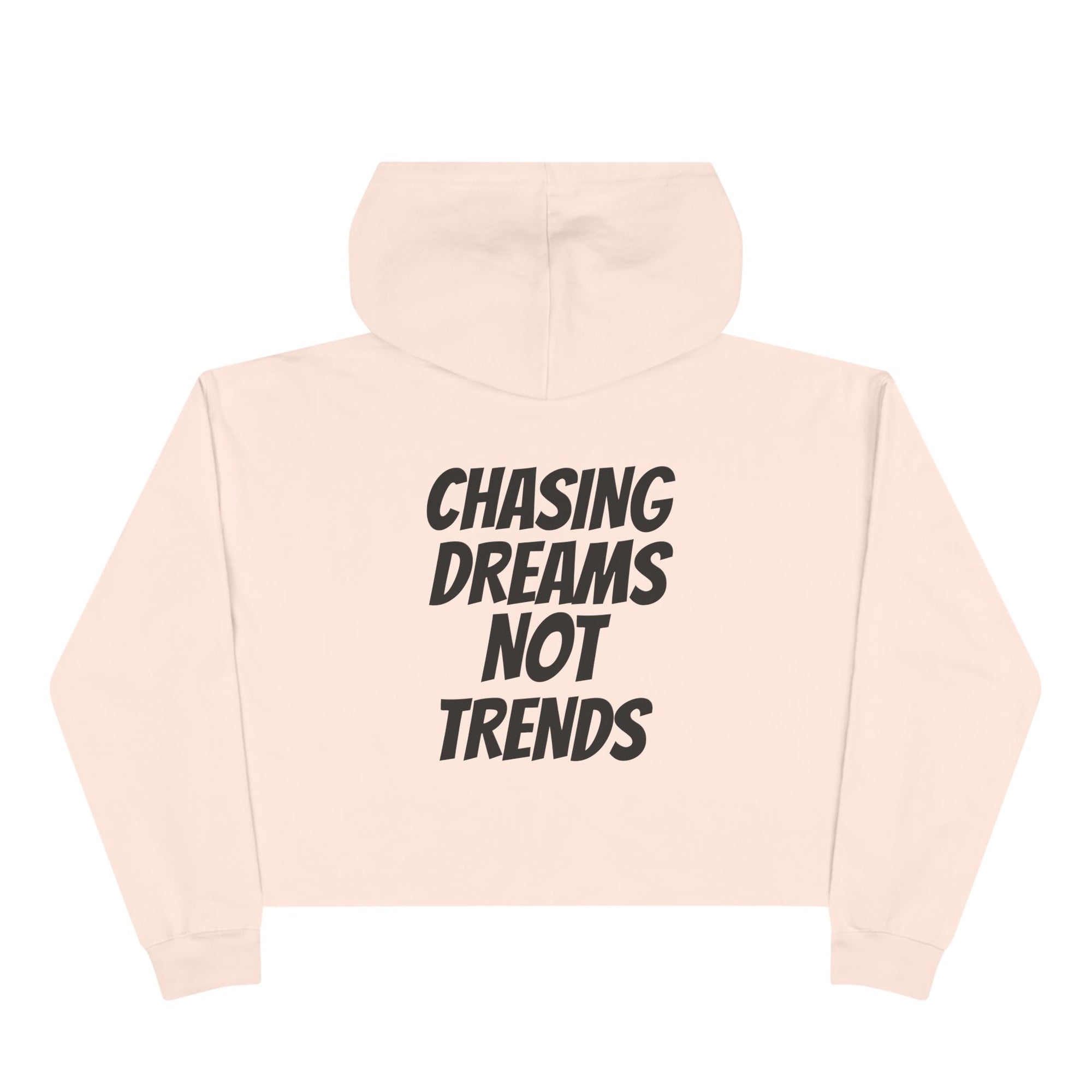CHASING DREAMS Crop Hoodie