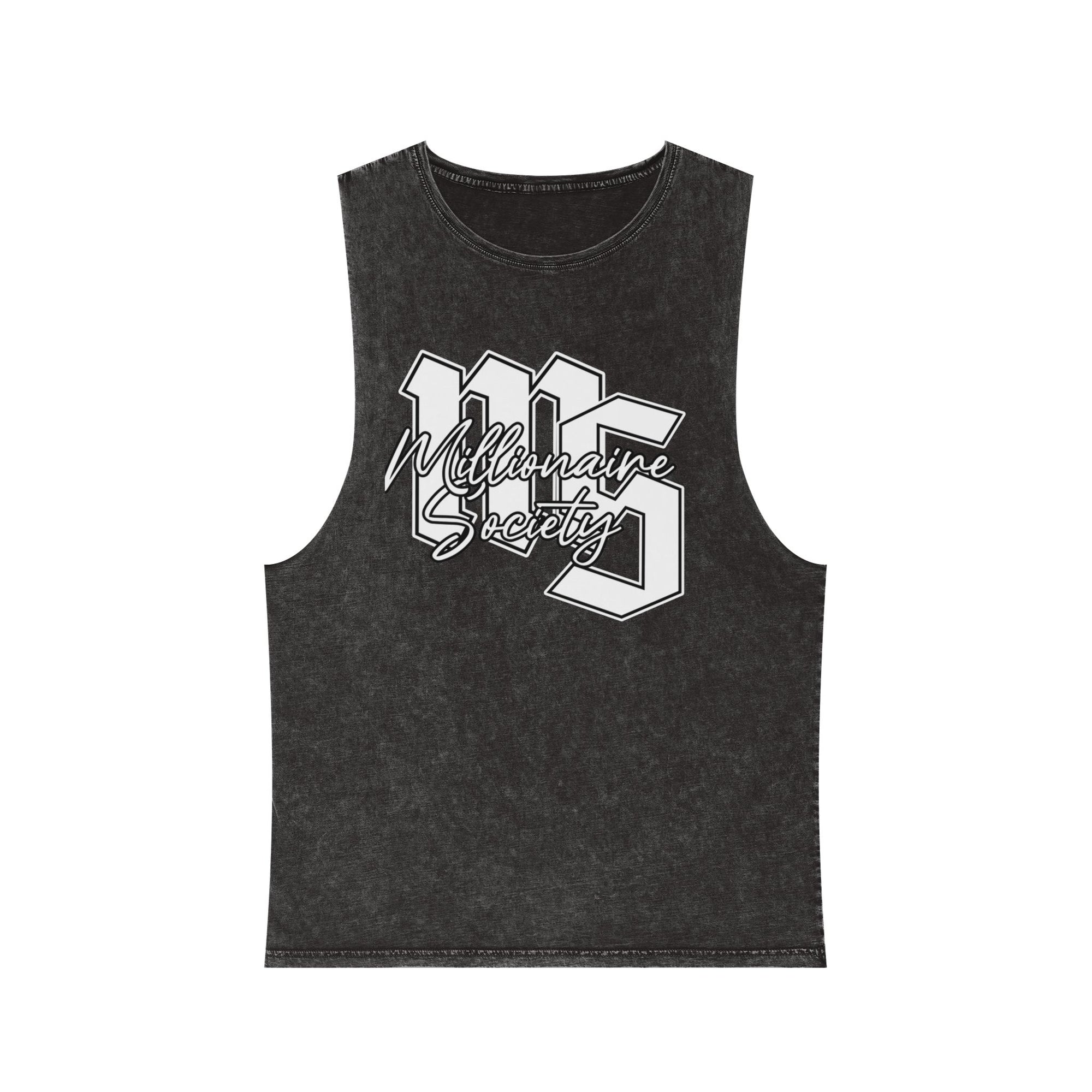 MILLIONAIRE Stonewash Tank Top