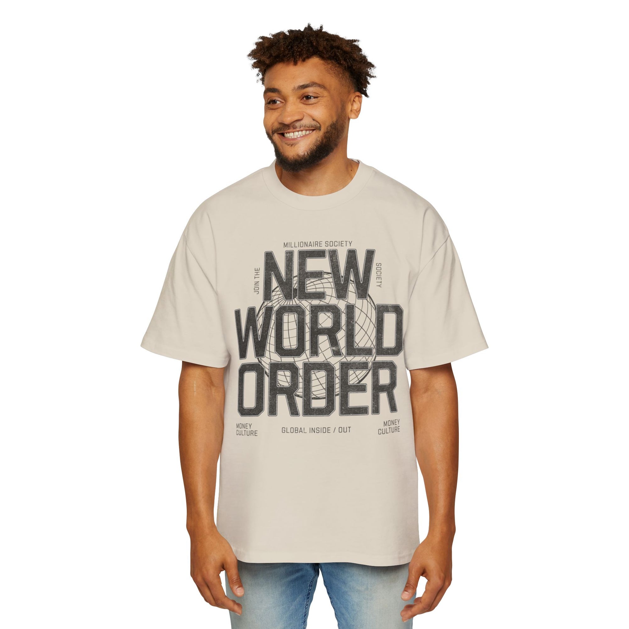 NEW WORLD Heavy Oversized Tee