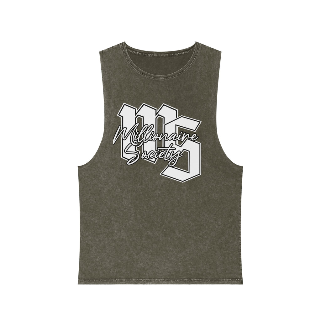 MILLIONAIRE Stonewash Tank Top