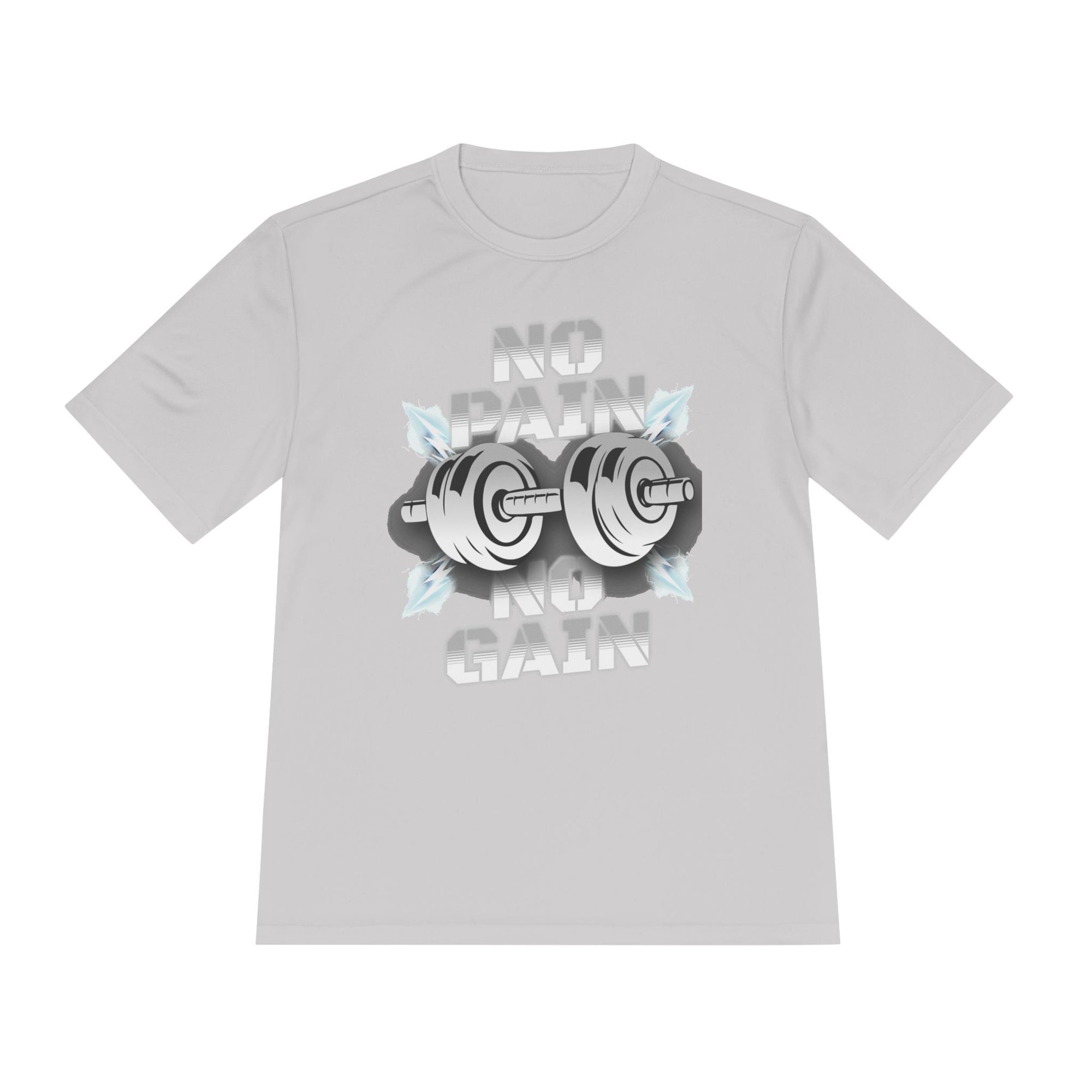 NO PAIN NO GAIN Unisex Moisture Wicking Tee