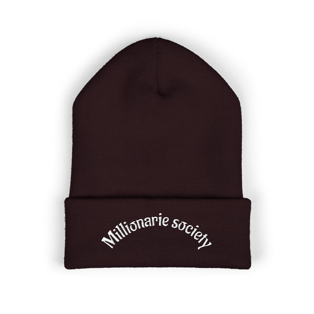 Embroidered Cuffed Beanie