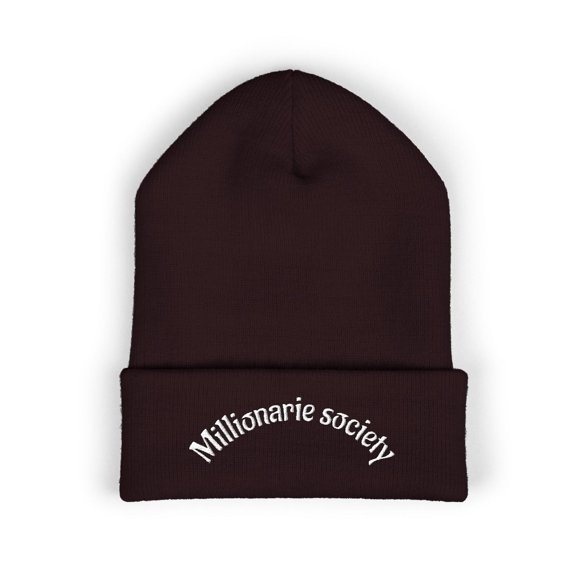 Embroidered Cuffed Beanie