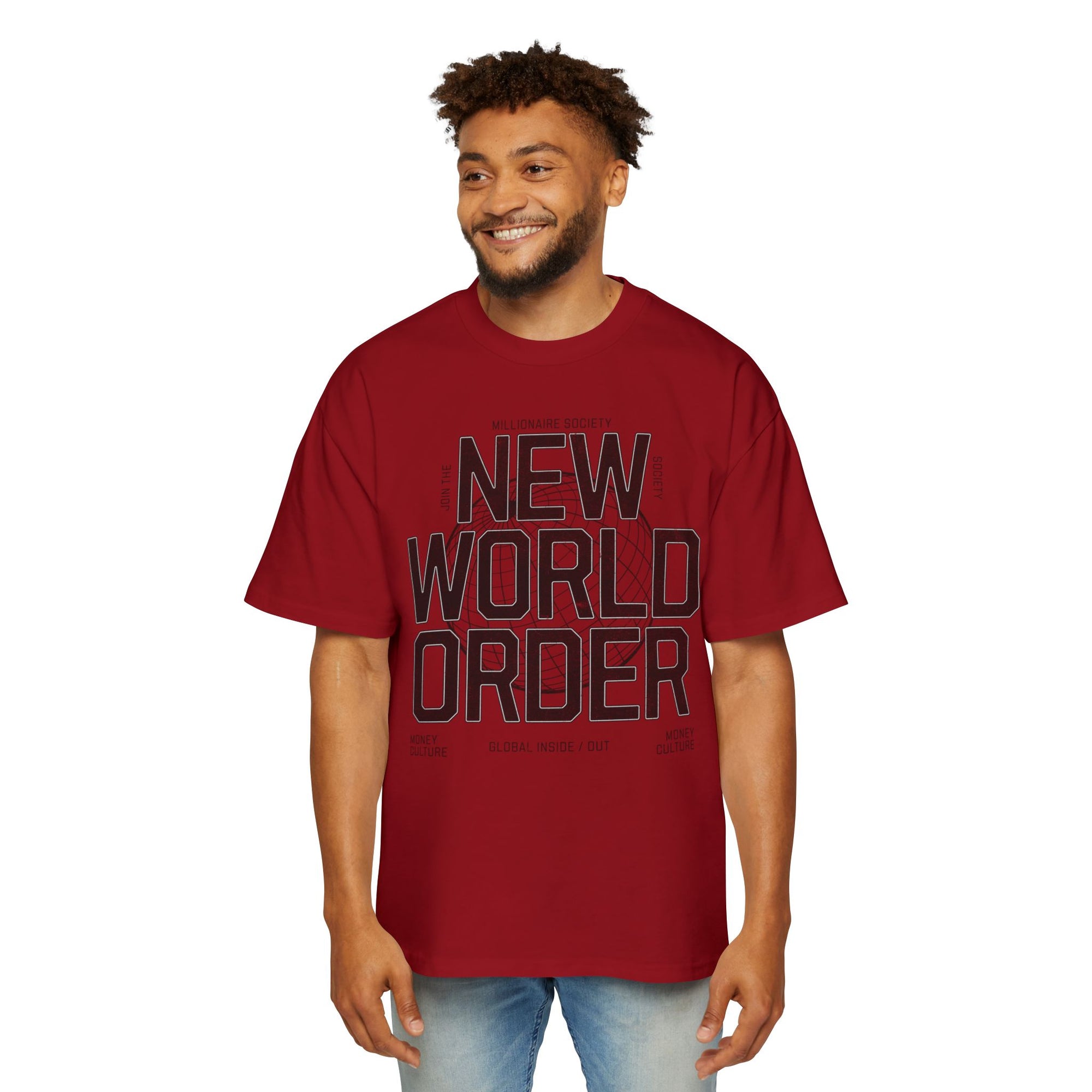 NEW WORLD Heavy Oversized Tee