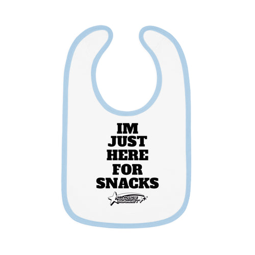 Baby Contrast Trim Jersey Bib