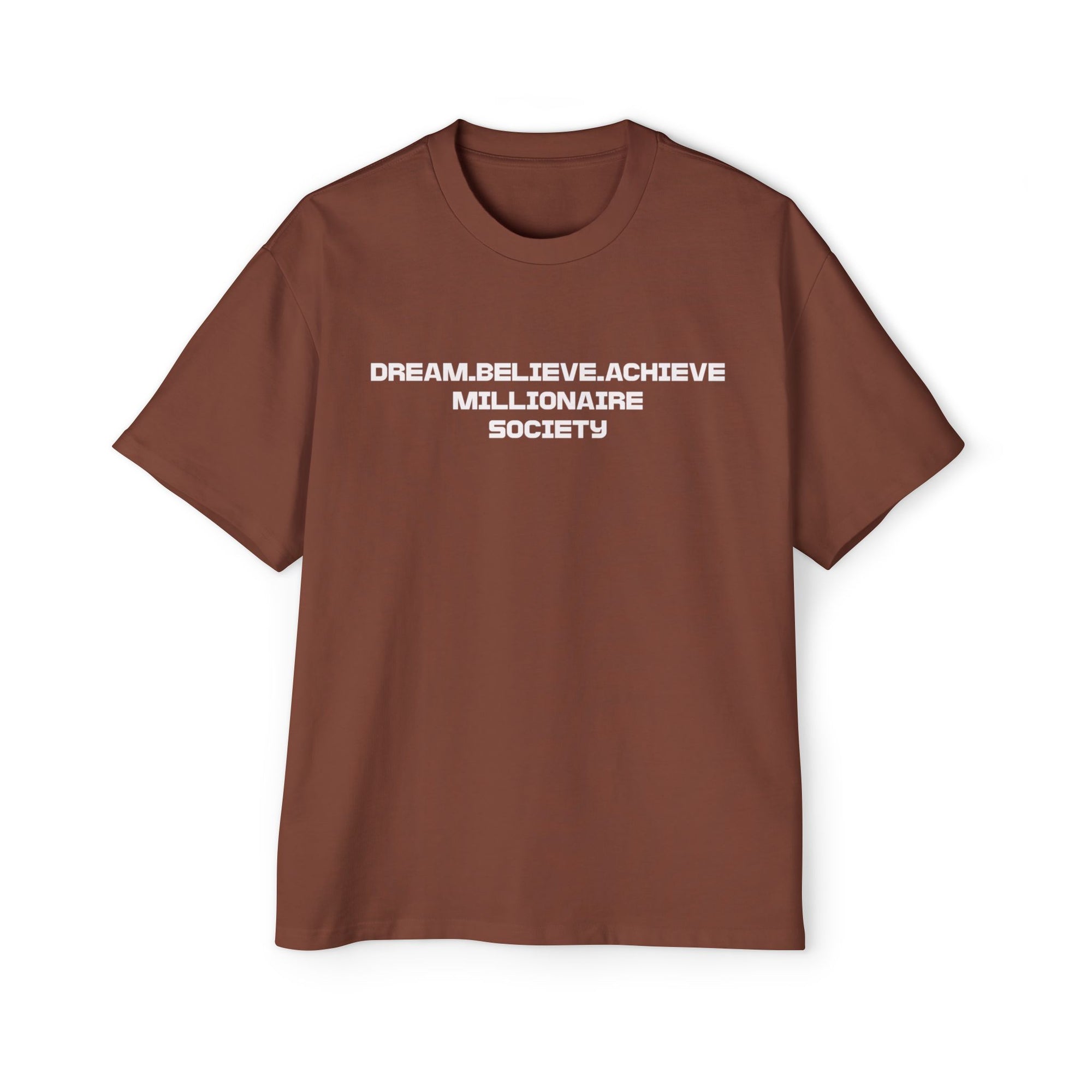 Dream Big Oversized Tee - Millionaire Society Graphic T-Shirt