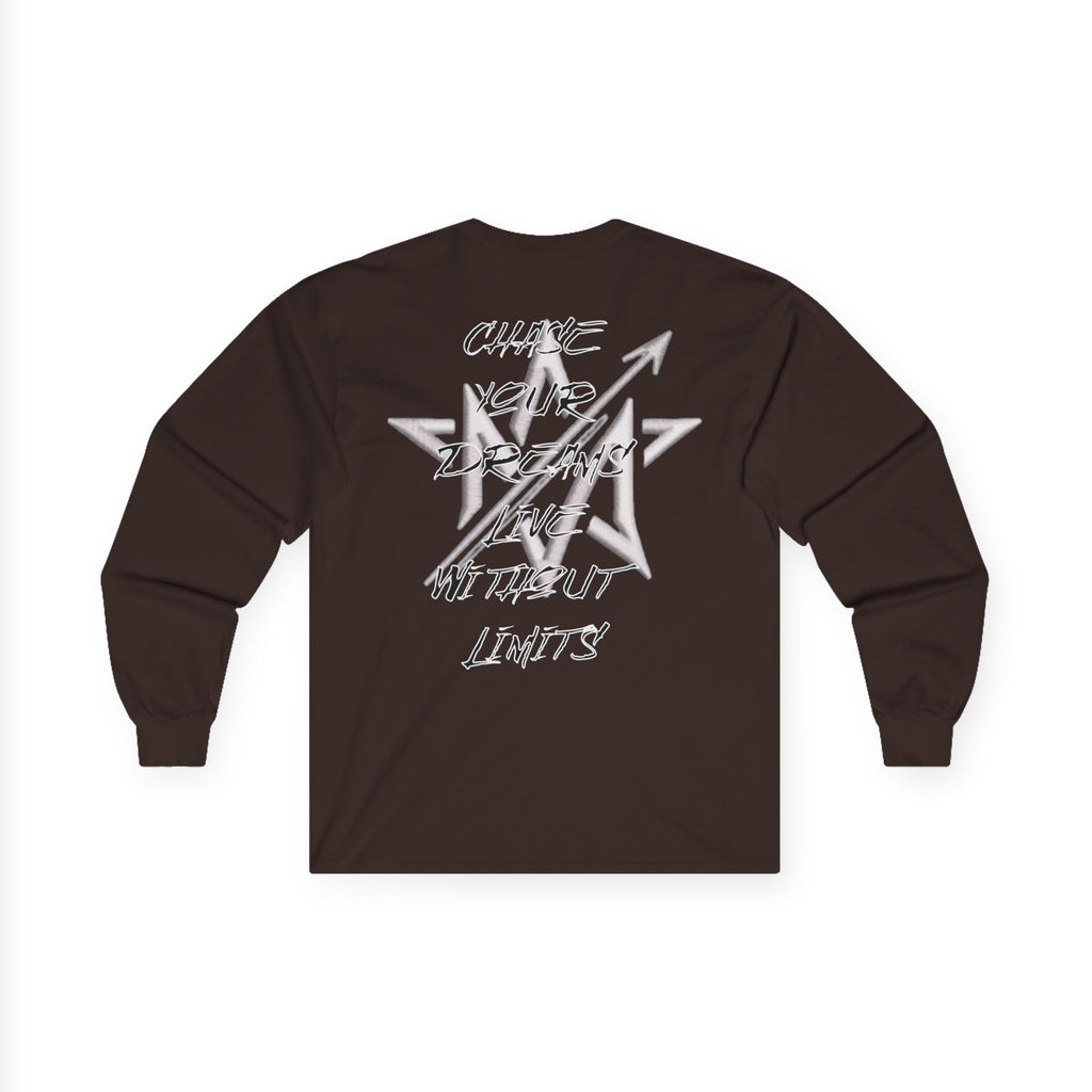 CHASE YOUR DREAMS Cotton Long Sleeve Tee