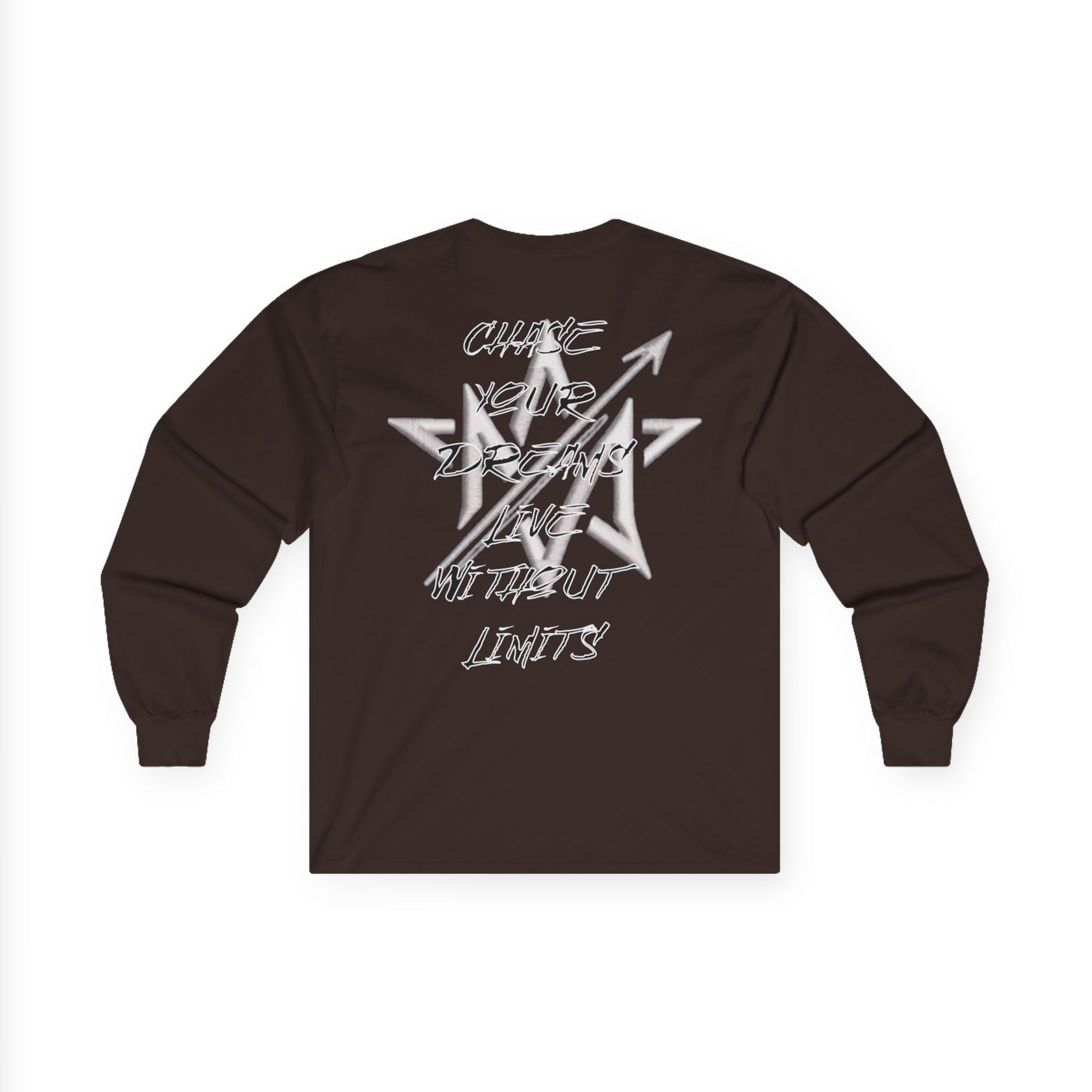 CHASE YOUR DREAMS Cotton Long Sleeve Tee