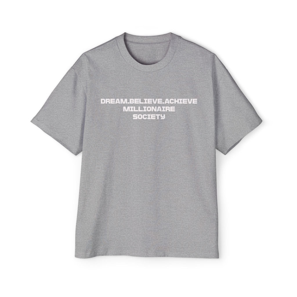 Dream Big Oversized Tee - Millionaire Society Graphic T-Shirt