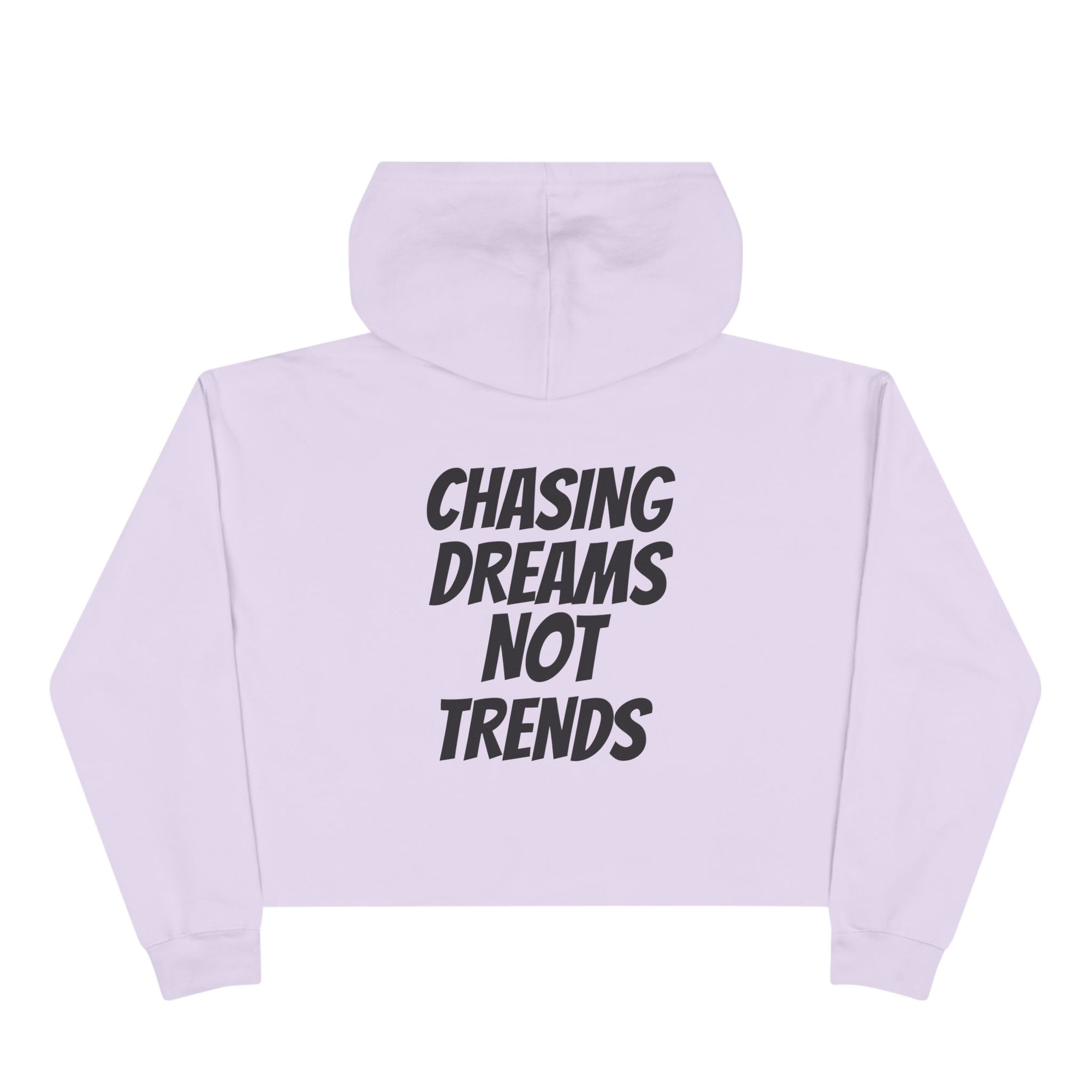 CHASING DREAMS Crop Hoodie