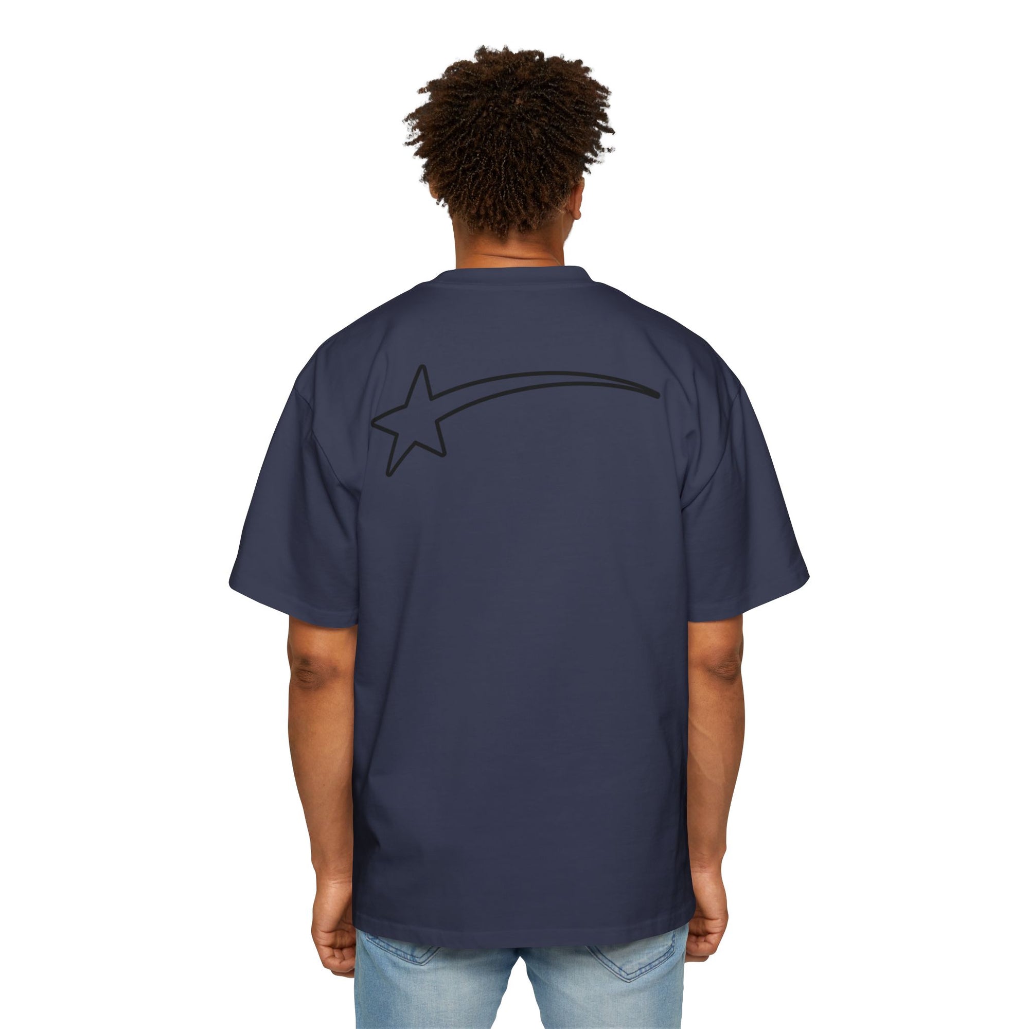 Men's Oversized Tee - Millionaire Society Graphic Shirt