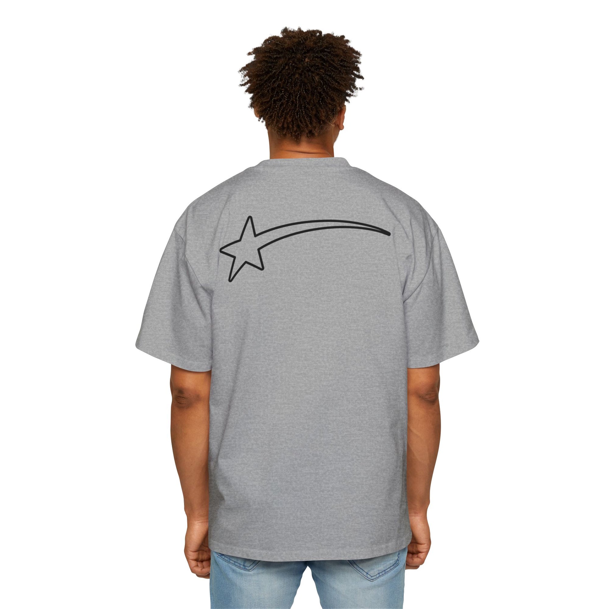 Men's Oversized Tee - Millionaire Society Graphic Shirt