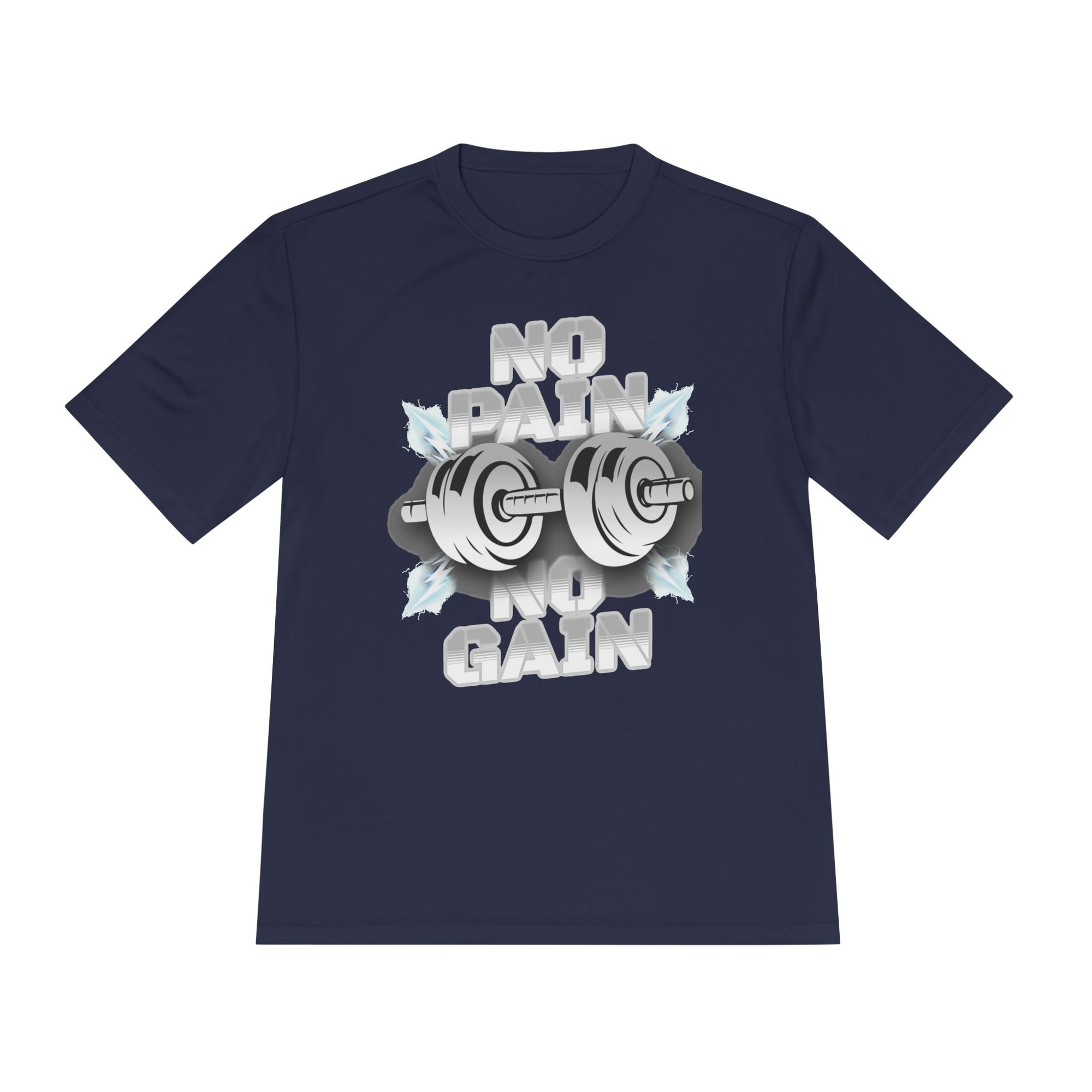 NO PAIN NO GAIN Unisex Moisture Wicking Tee