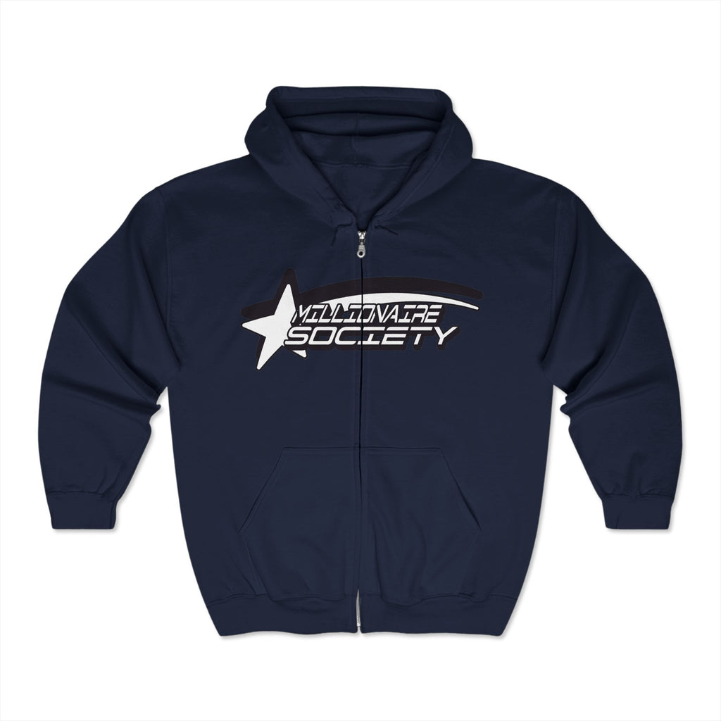 MILLIONAIRE Full Zip Hooded Sweatshirt