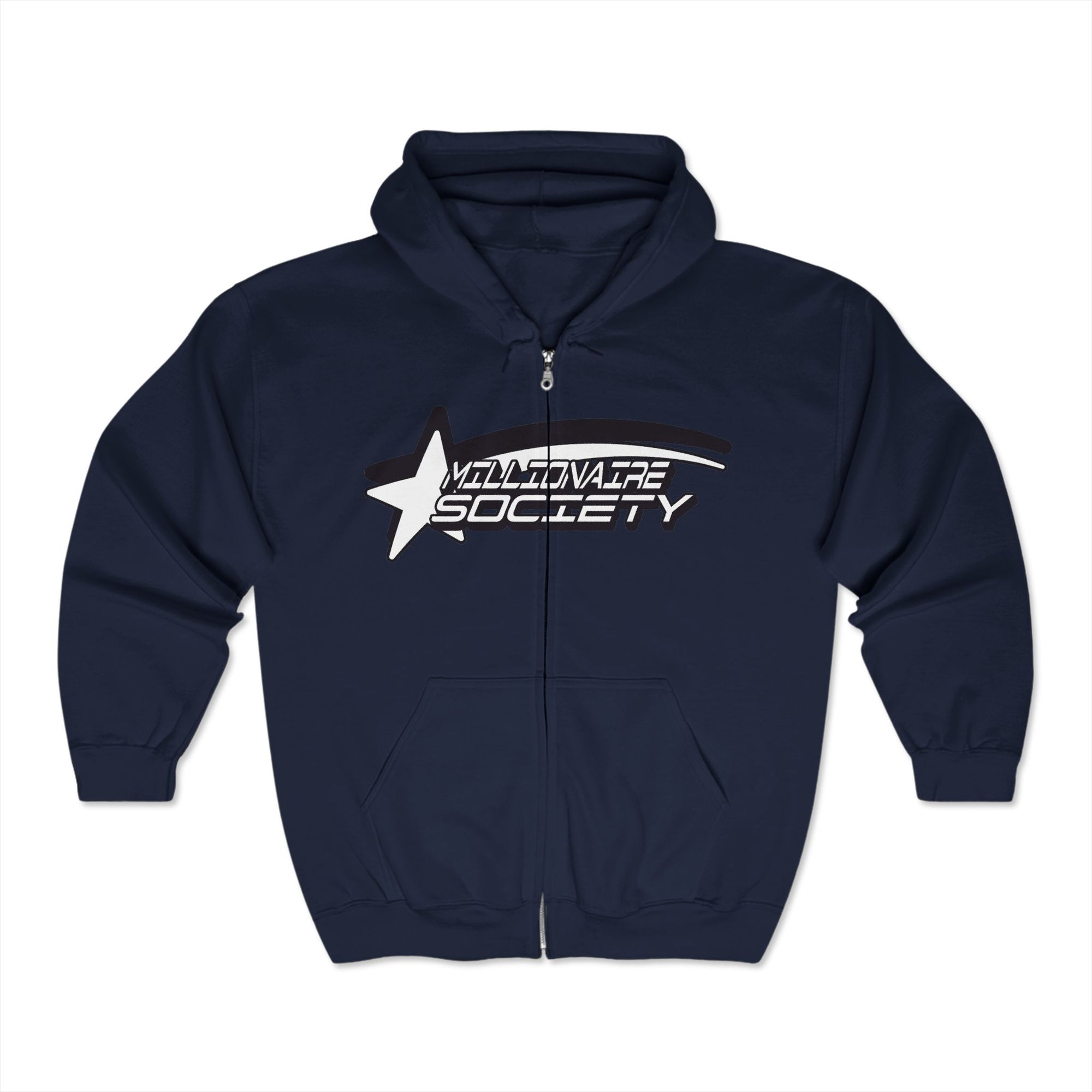 MILLIONAIRE Full Zip Hooded Sweatshirt