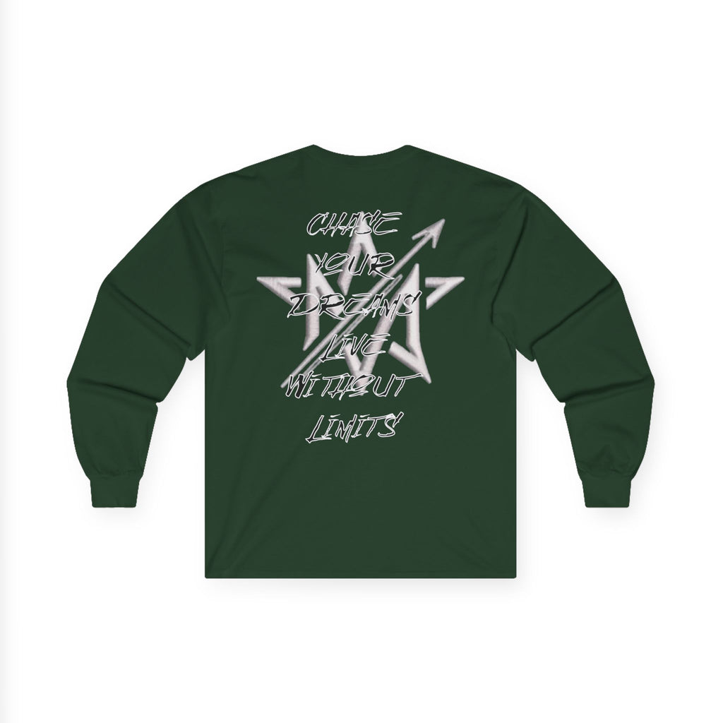 CHASE YOUR DREAMS Cotton Long Sleeve Tee