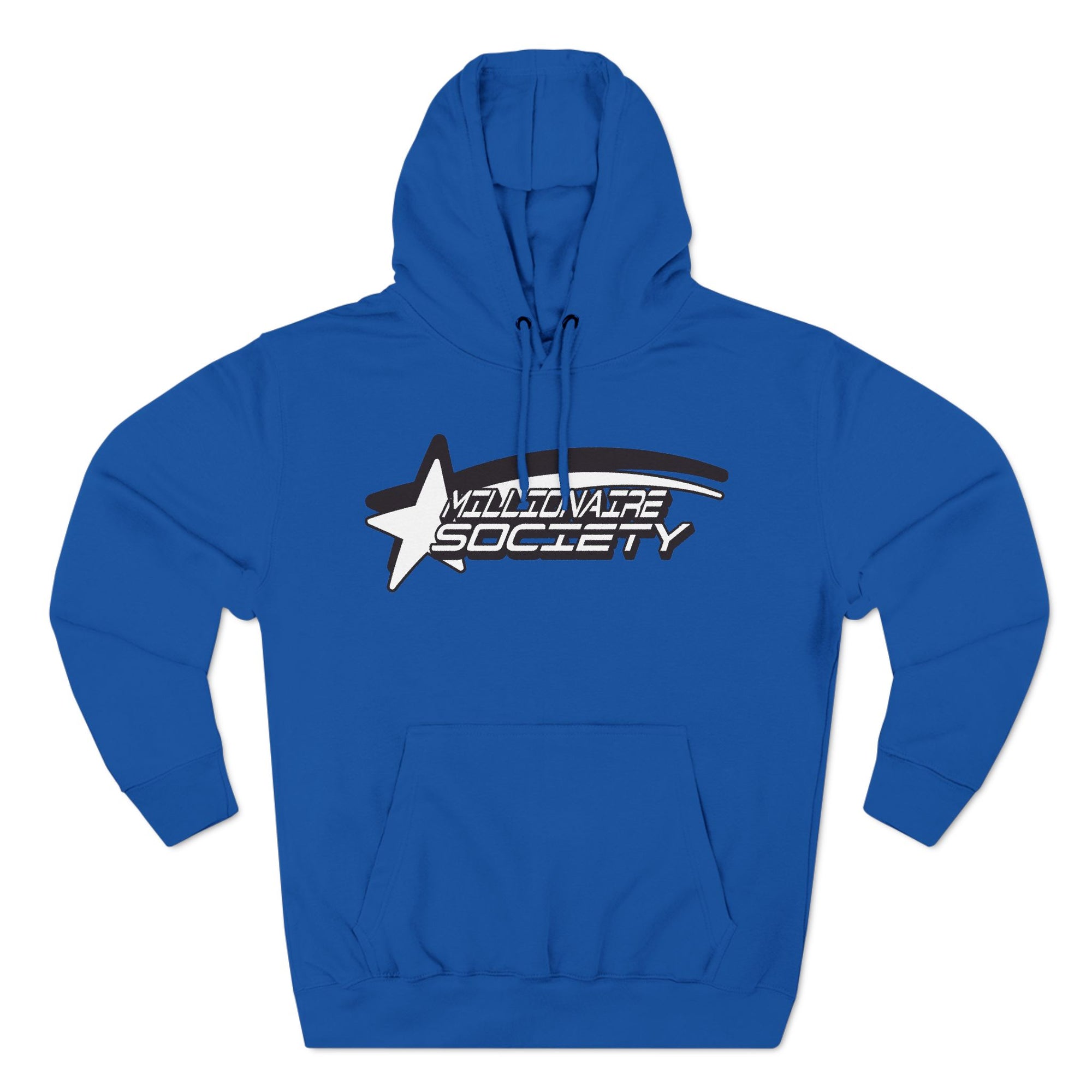 MILLIONAIRE Three-Panel Fleece Hoodie