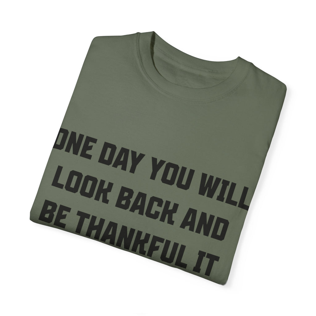 "Look Back and Be Thankful"