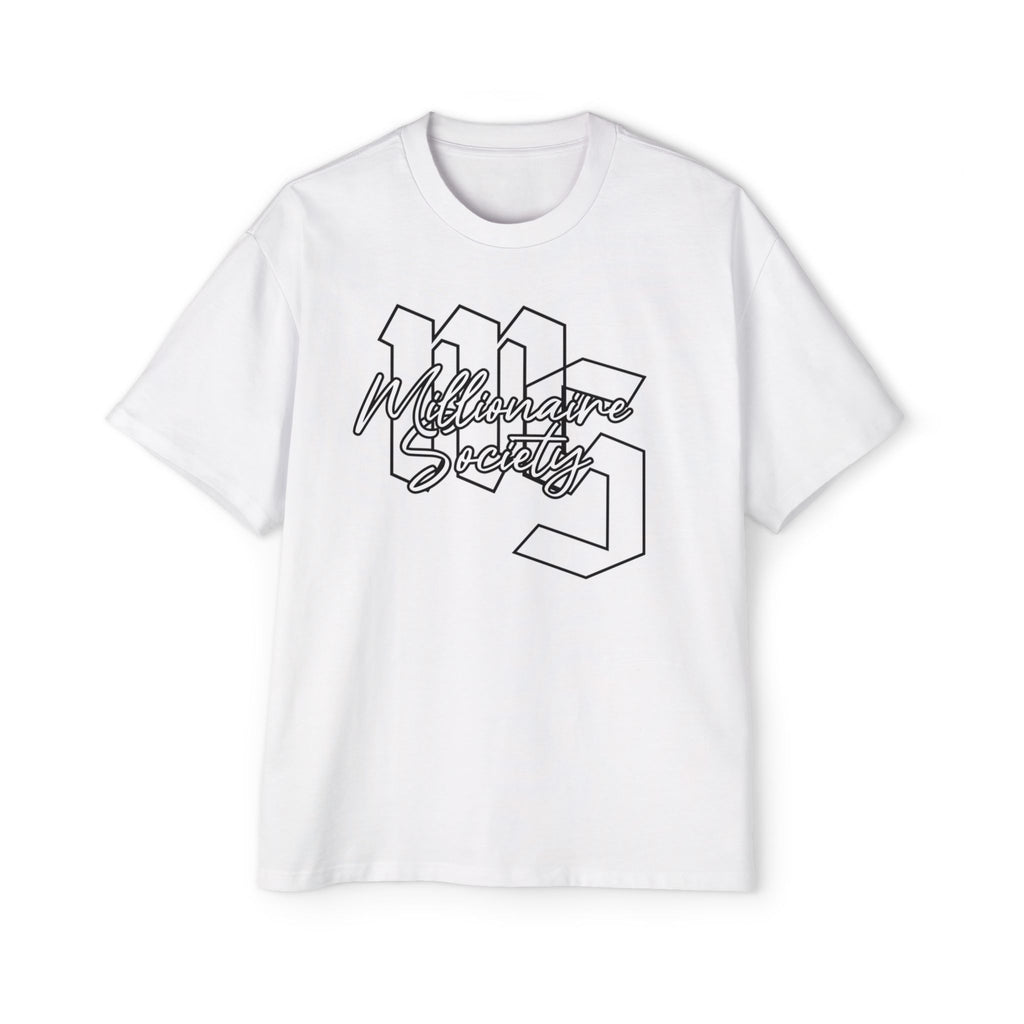 Men's Oversized Tee - Millionaire Society Graphic Shirt