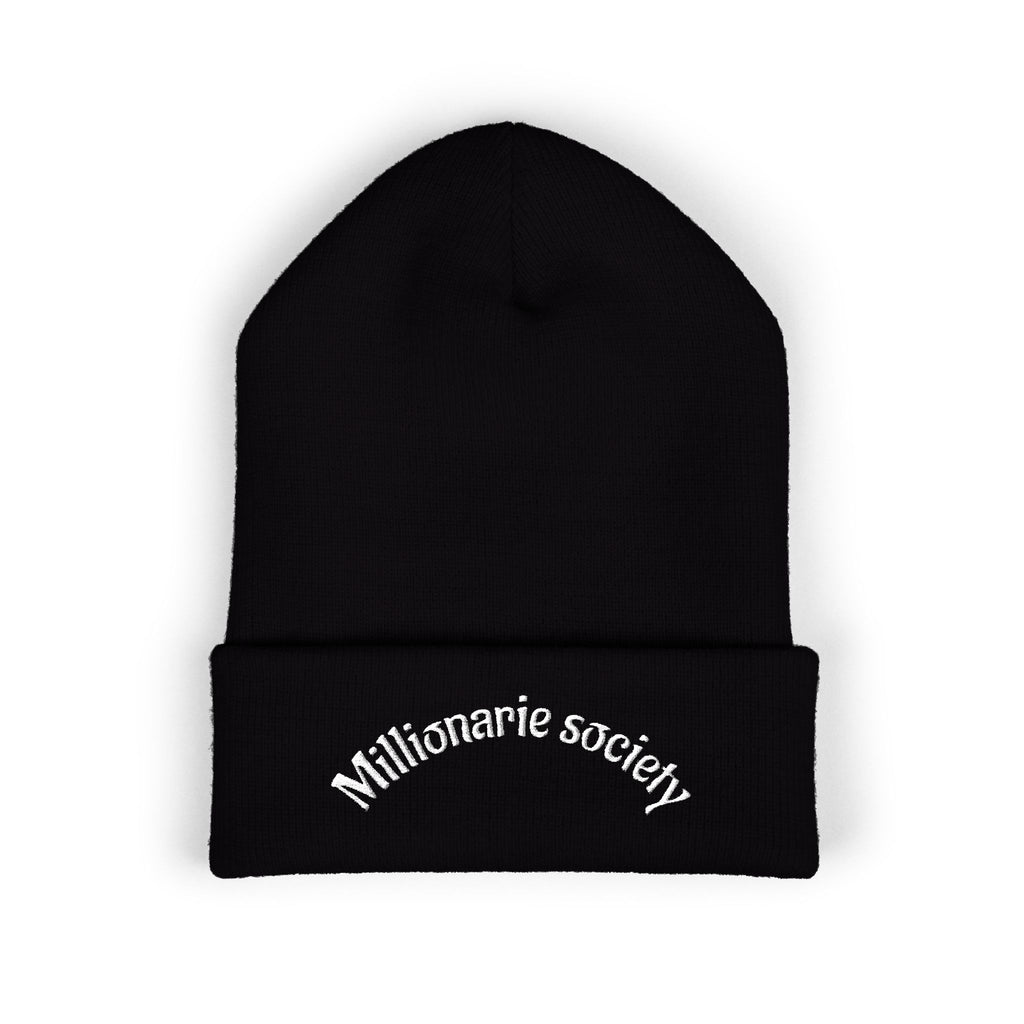 Embroidered Cuffed Beanie