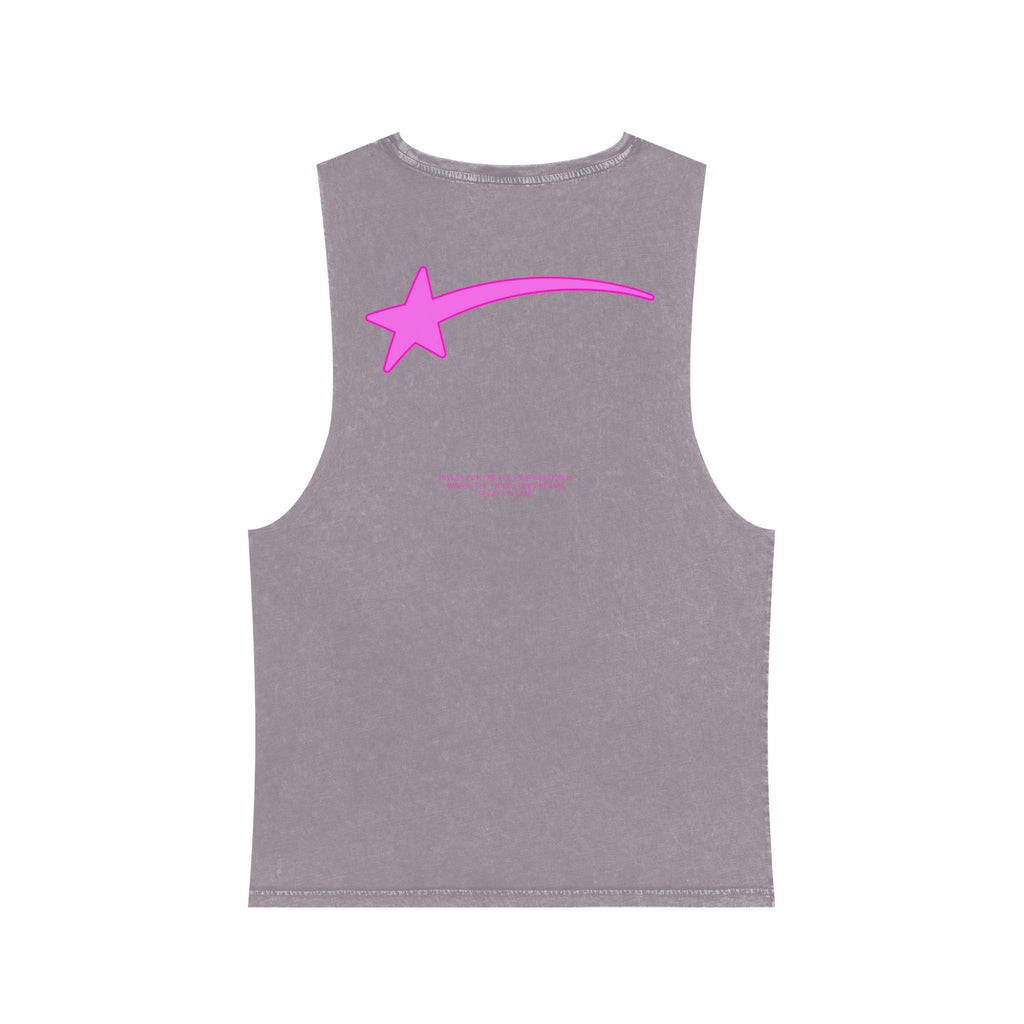 LOVE Stonewash Tank Top