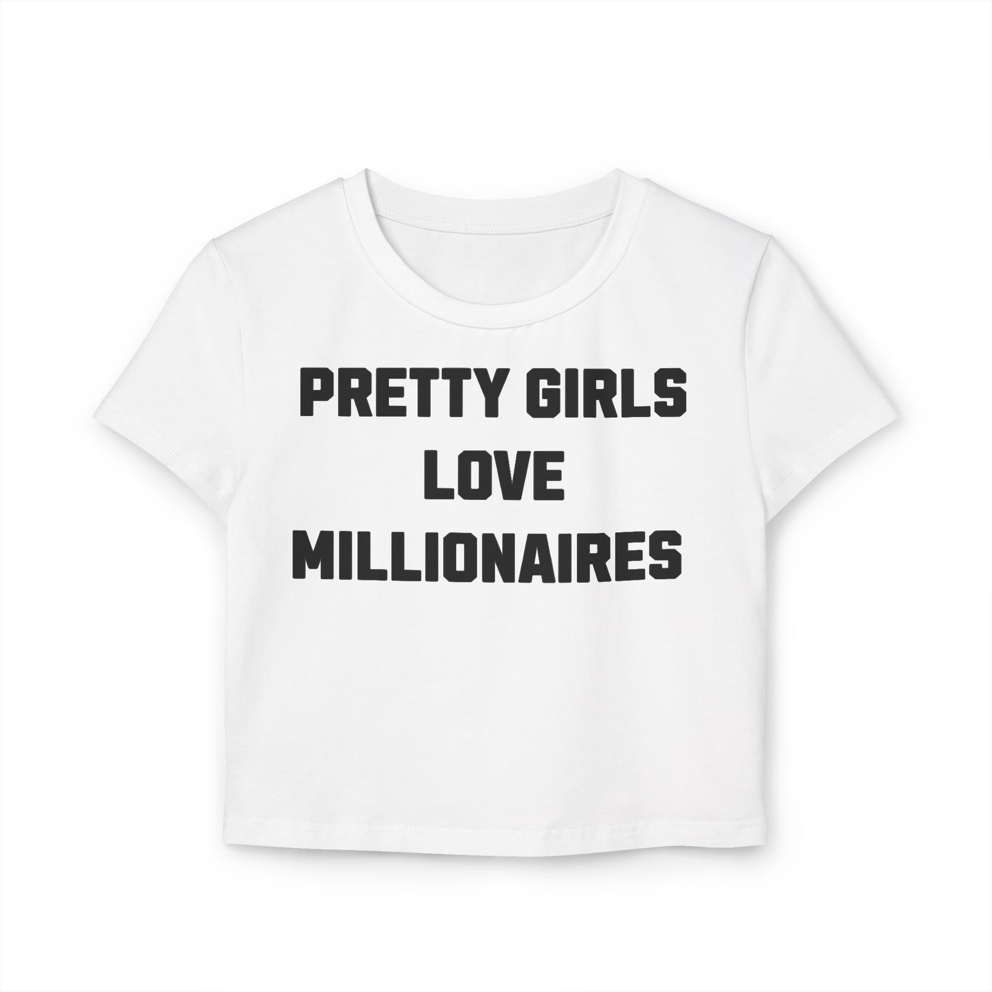 PRETTY GIRLS Women's Baby Tee