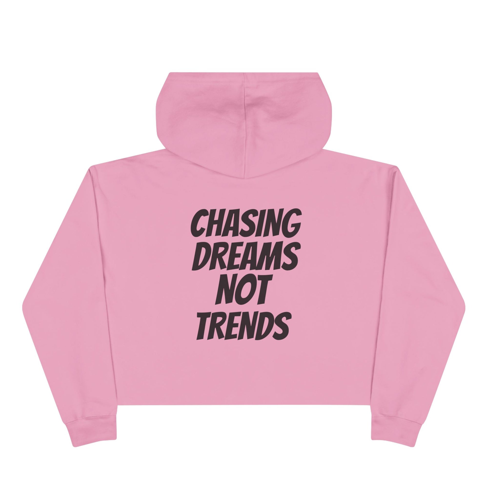 CHASING DREAMS Crop Hoodie