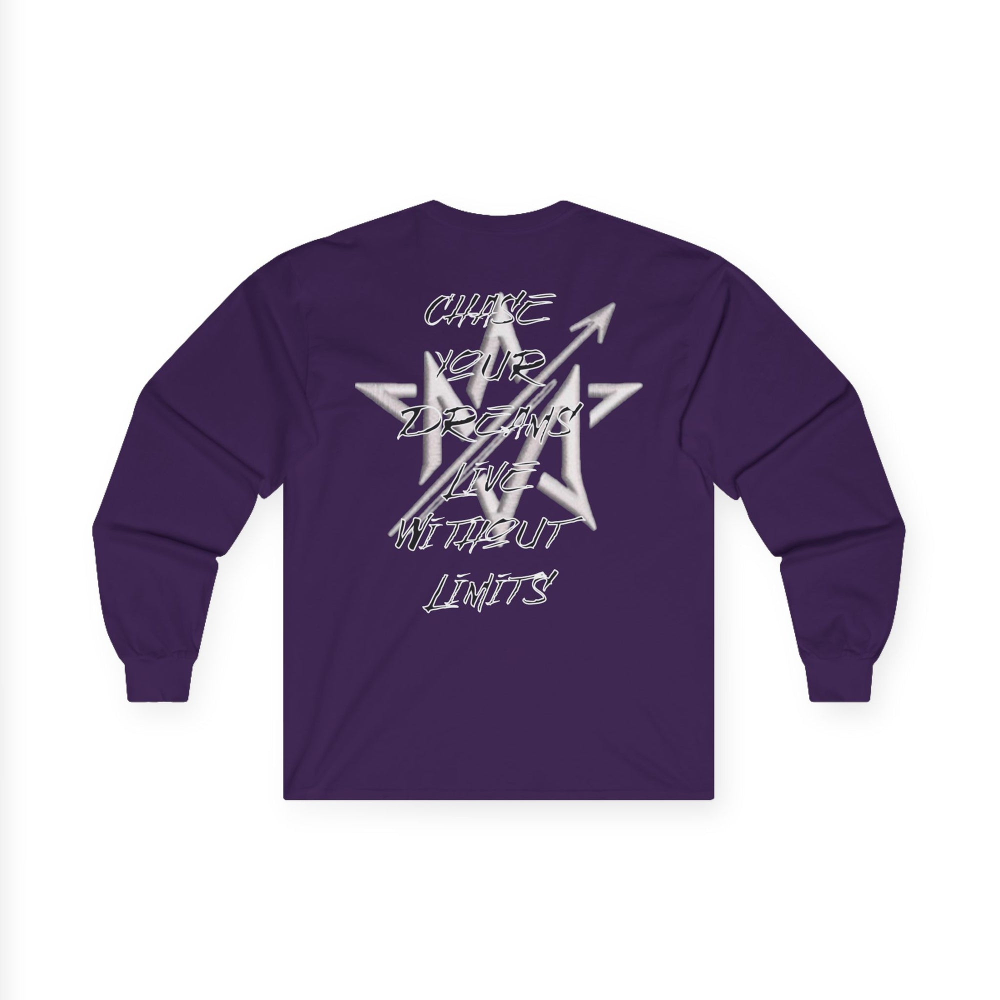 CHASE YOUR DREAMS Cotton Long Sleeve Tee