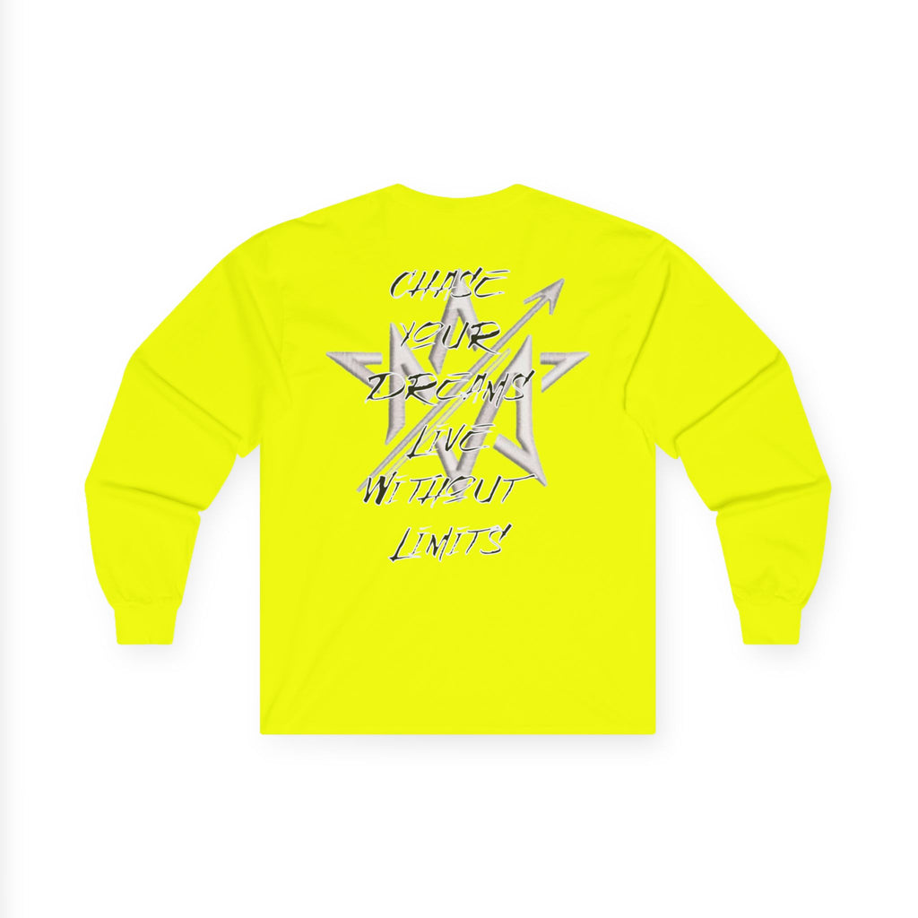 CHASE YOUR DREAMS Cotton Long Sleeve Tee
