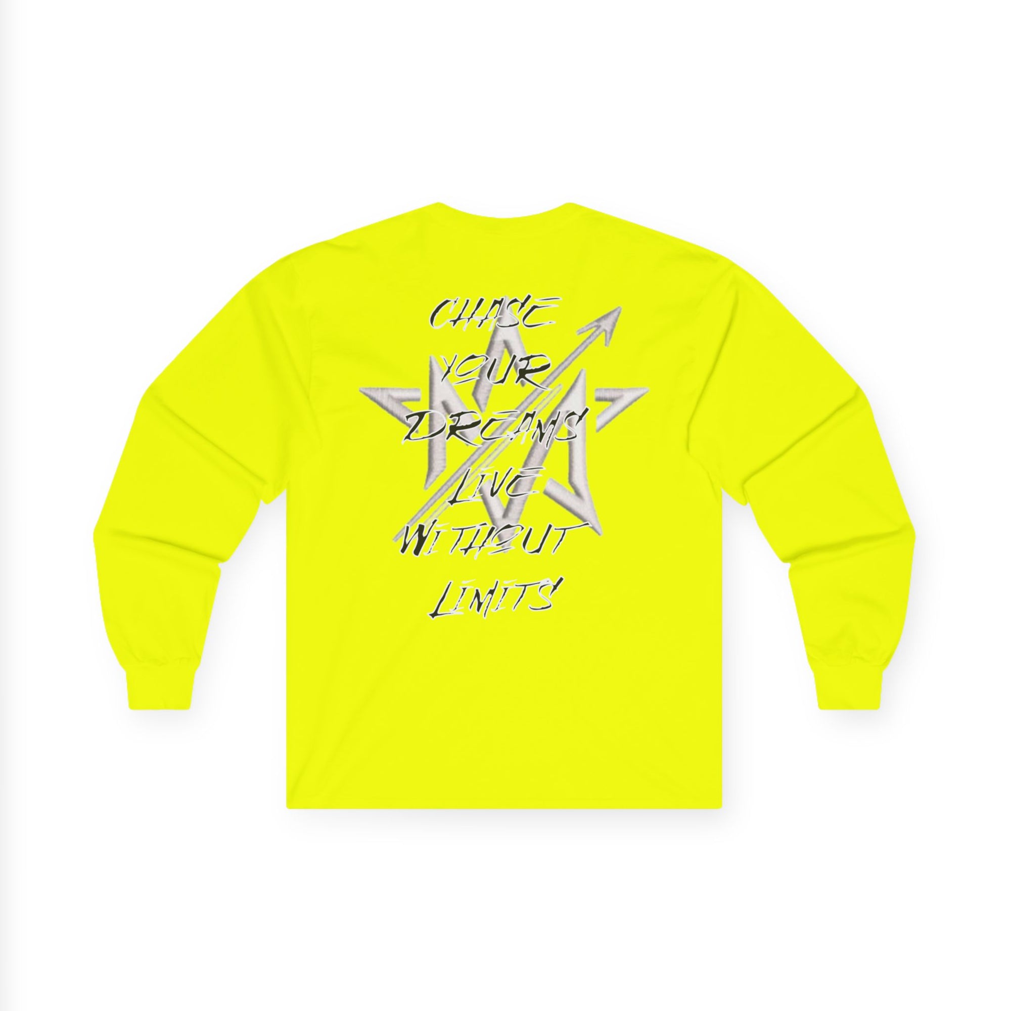 CHASE YOUR DREAMS Cotton Long Sleeve Tee