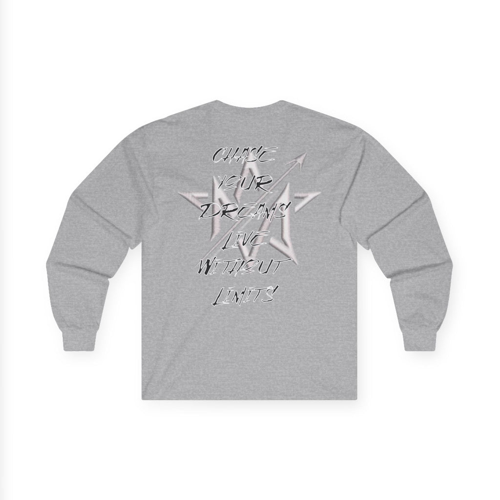 CHASE YOUR DREAMS Cotton Long Sleeve Tee