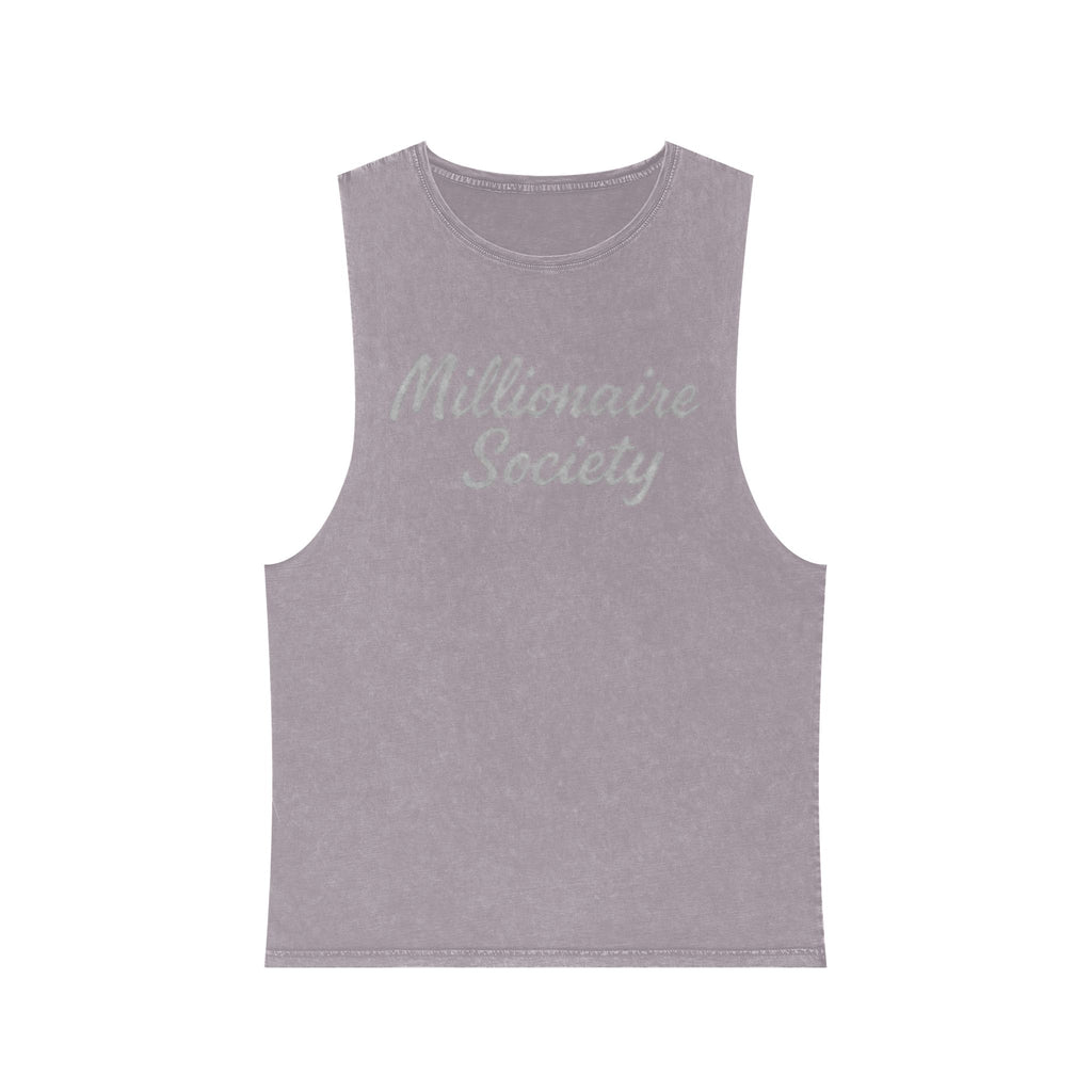 MILLIONAIRE Stonewash Tank Top